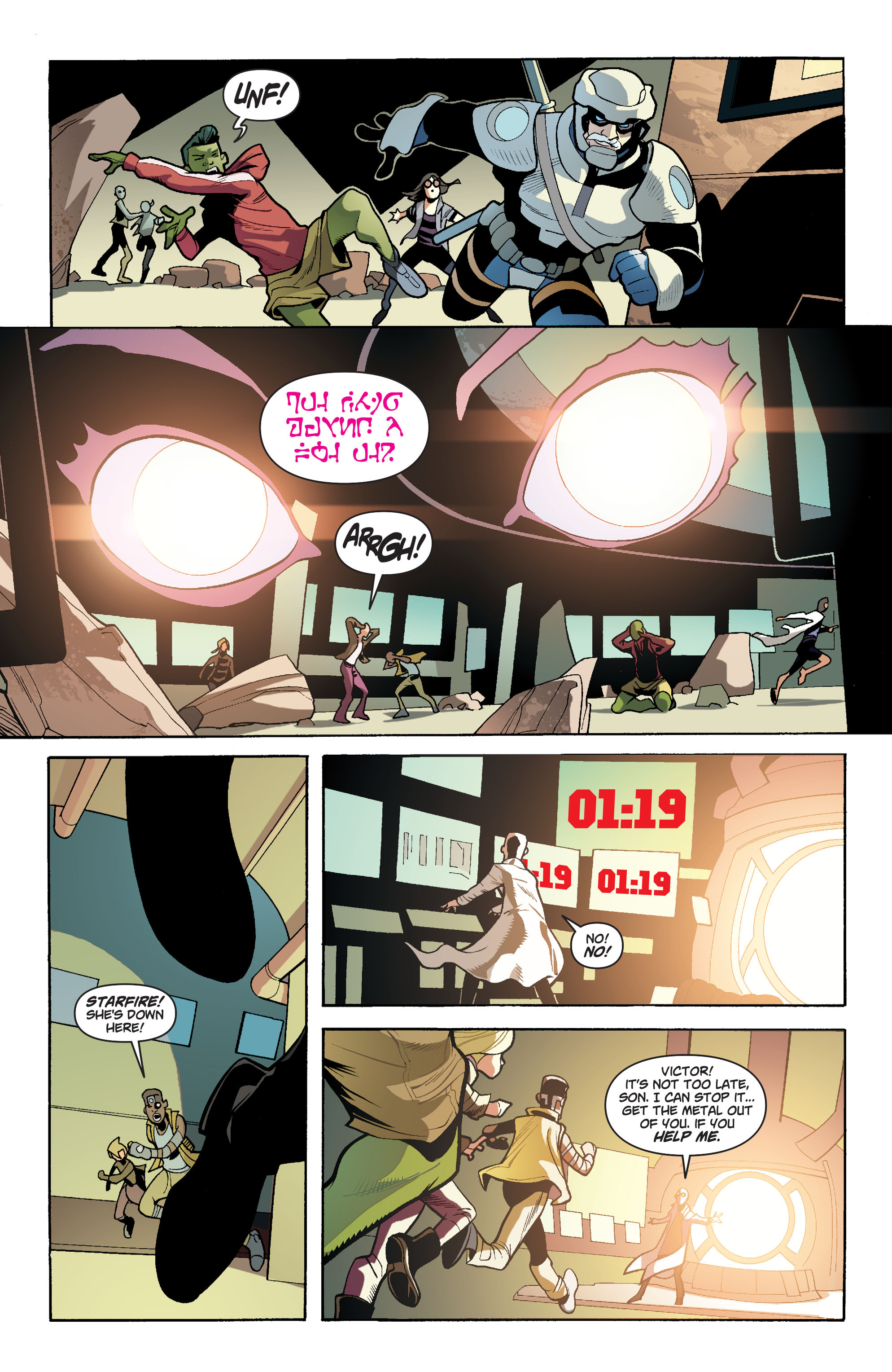 Read online Teen Titans: Earth One comic -  Issue #1 - 120