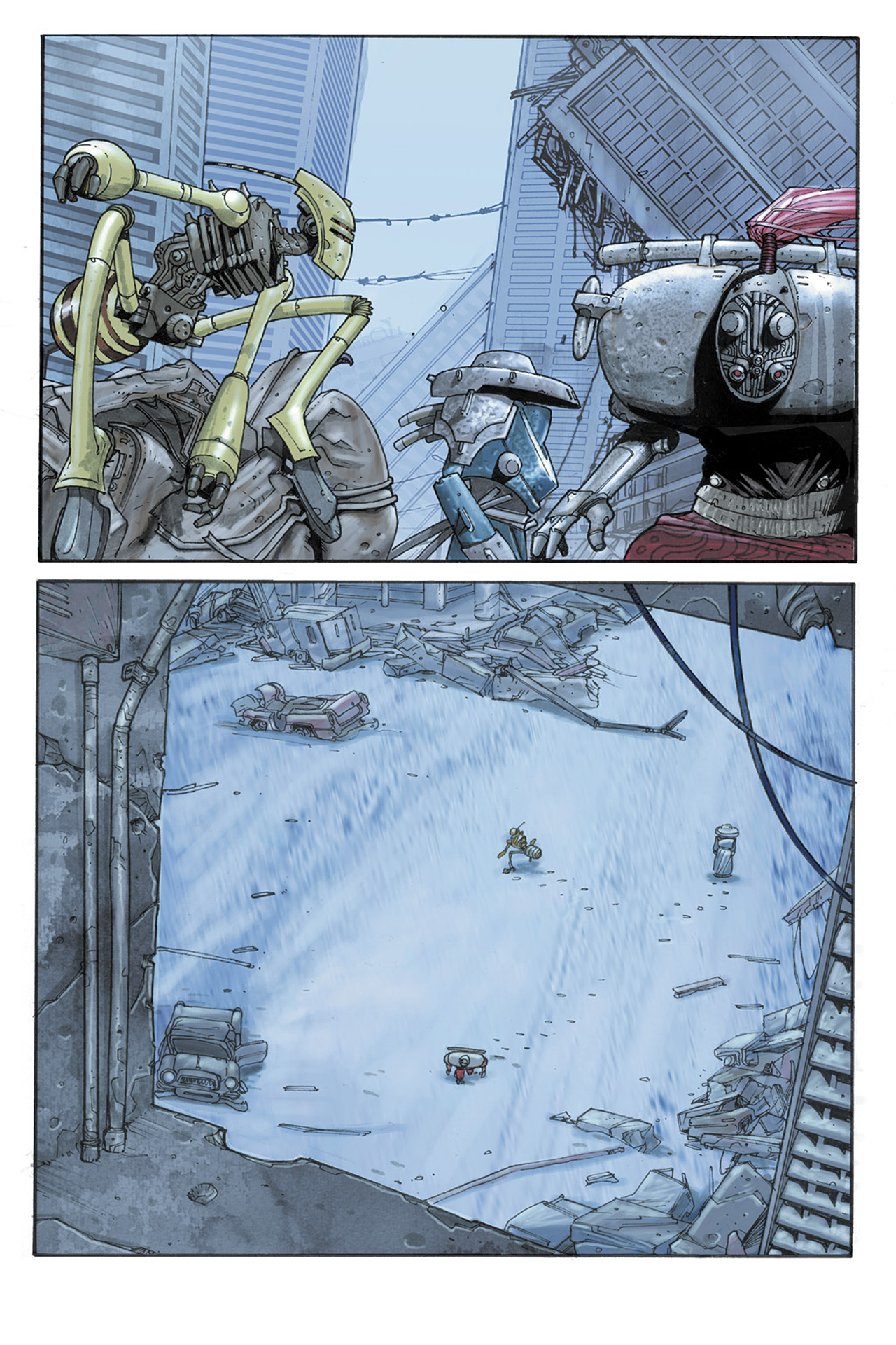 Read online Lone Wolf 2100 comic -  Issue # TPB 2 - 9
