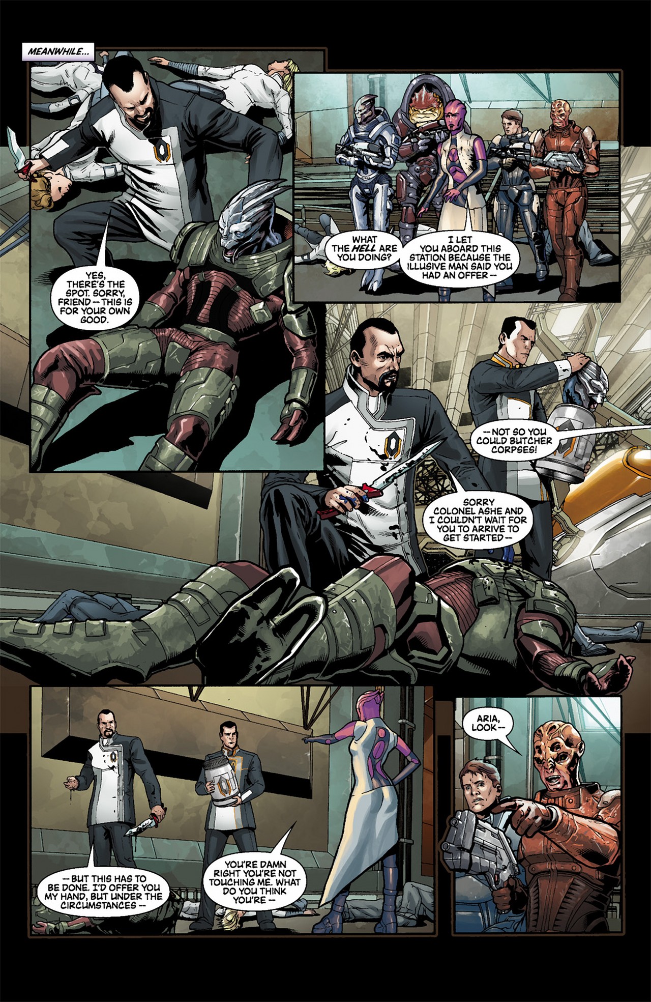 Read online Mass Effect: Invasion comic -  Issue #1 - 16