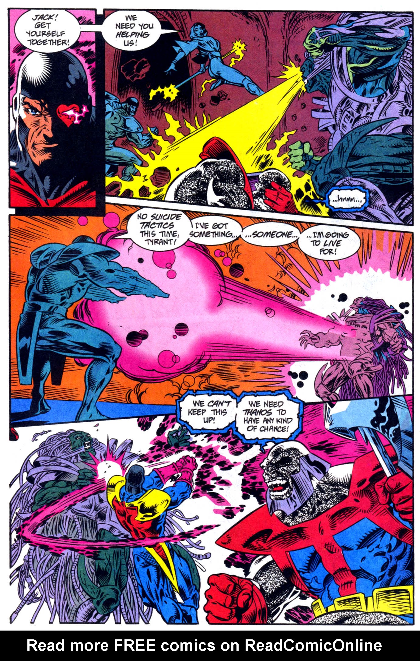 Read online Cosmic Powers comic -  Issue #6 - 15