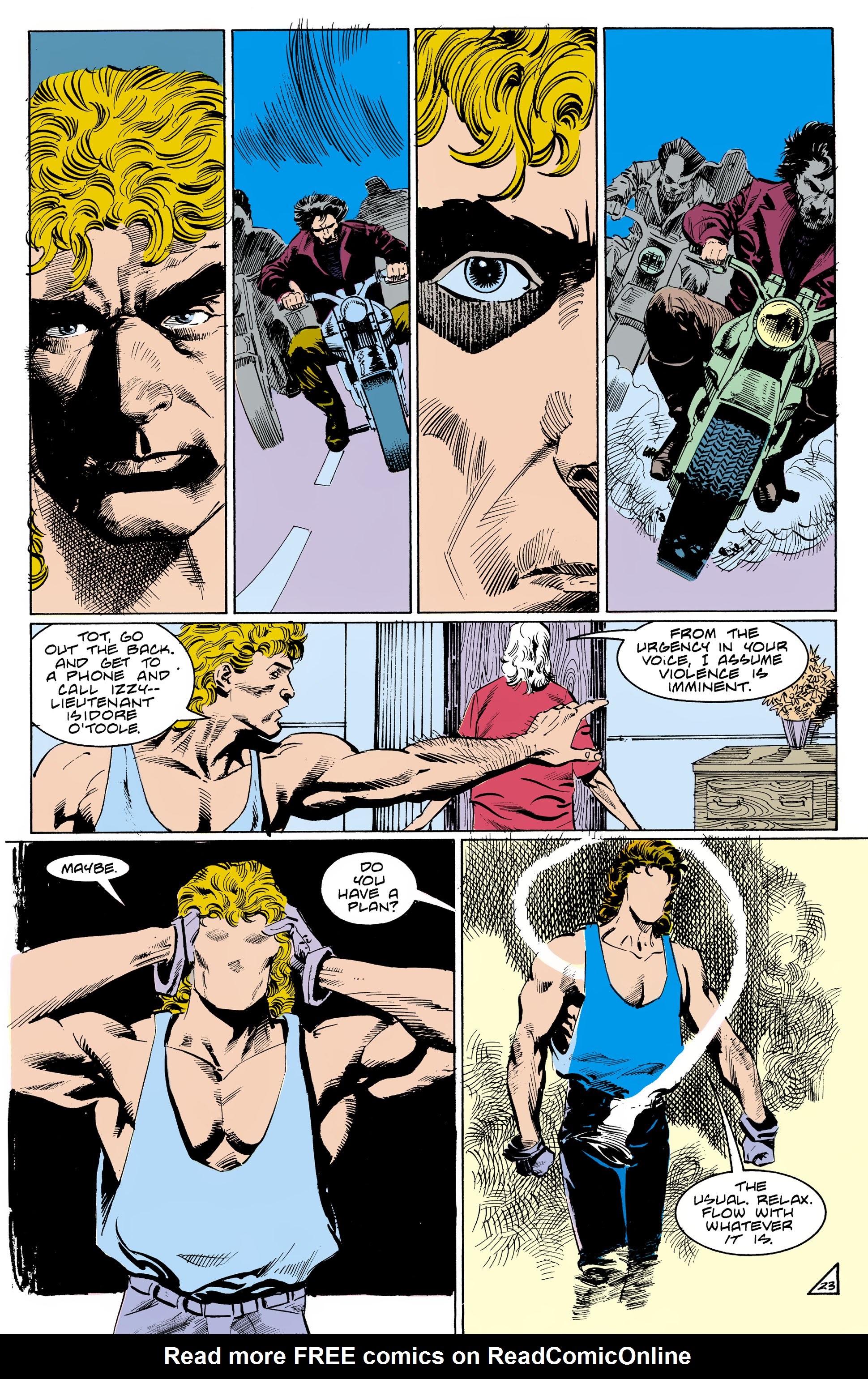 Read online The Question (1987) comic -  Issue #22 - 24