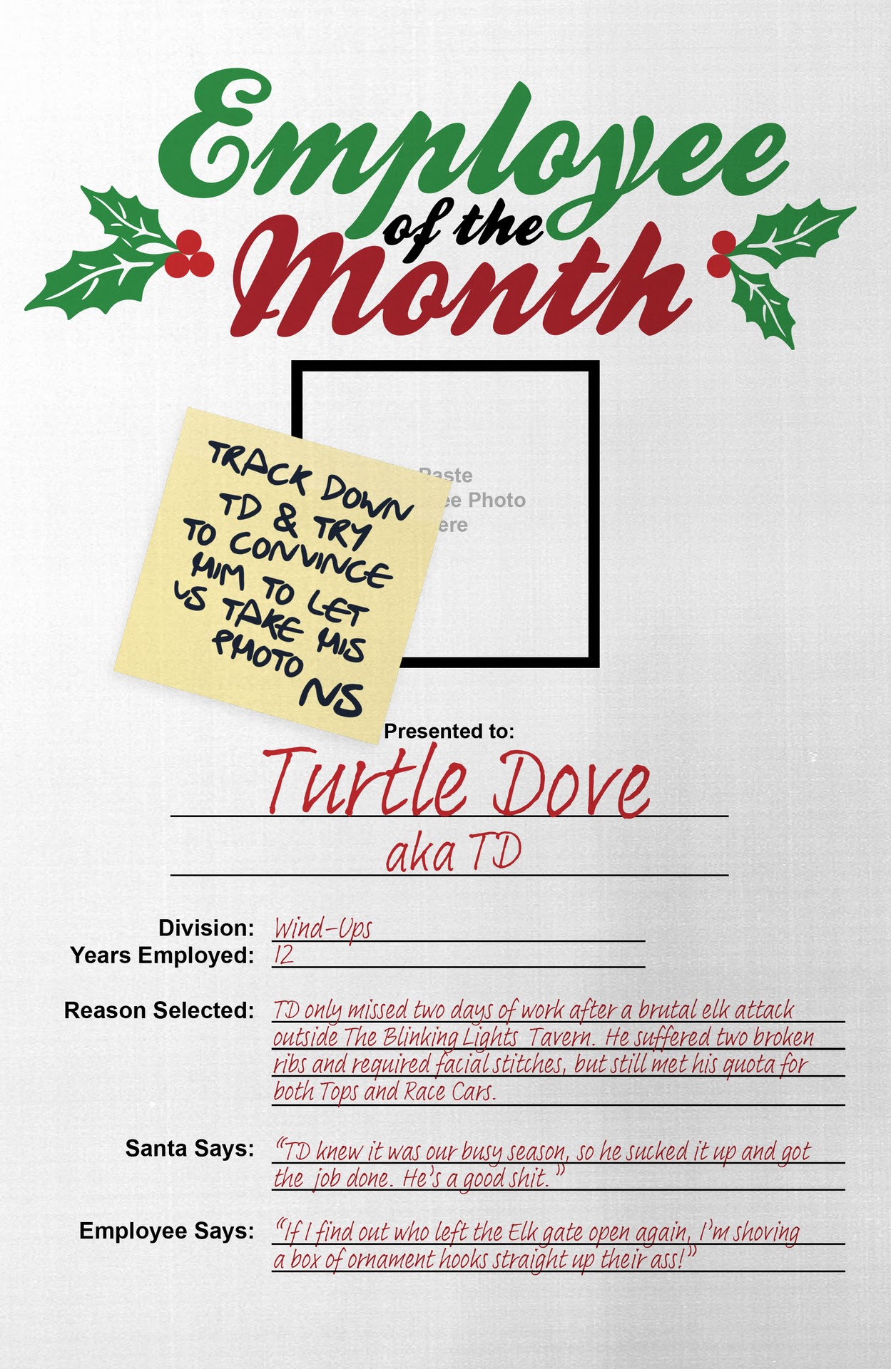 Read online The Naughty List comic -  Issue #1 - 28
