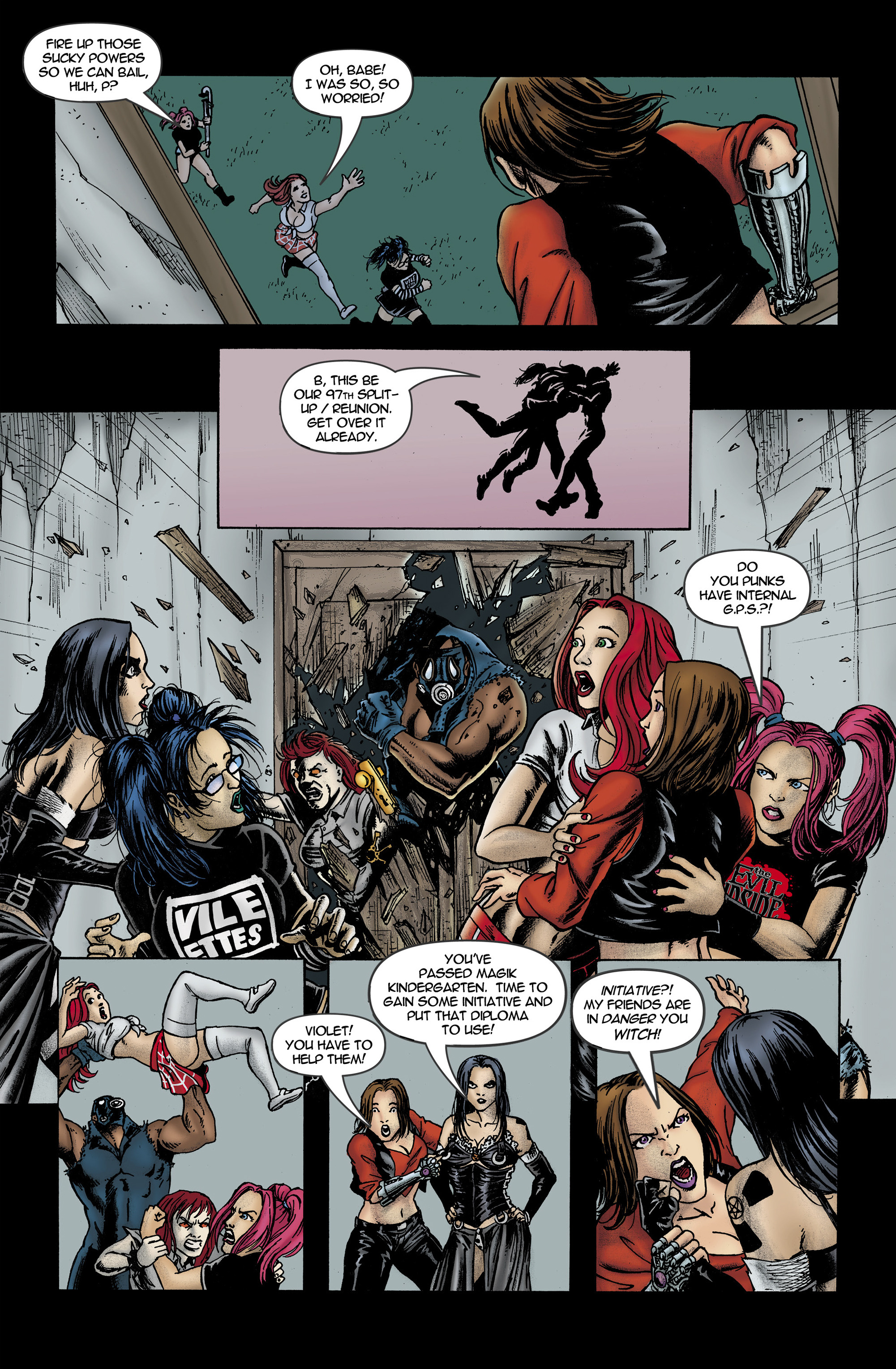 Read online Chaos Campus: Sorority Girls Vs. Zombies comic -  Issue #11 - 22
