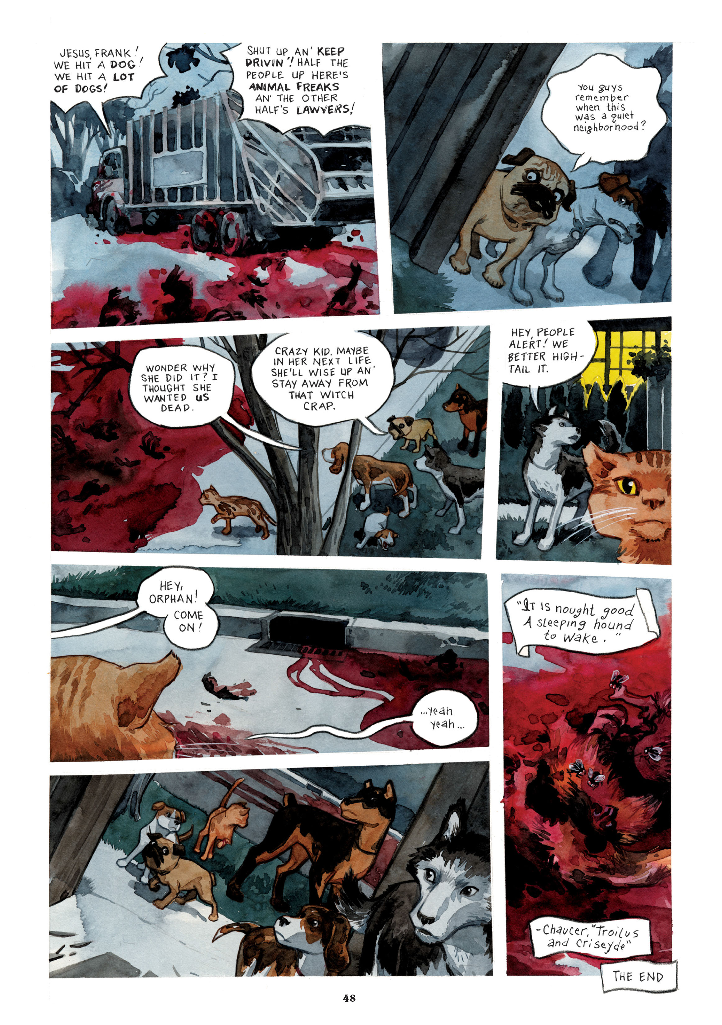 Read online Beasts of Burden: Animal Rites comic -  Issue # TPB - 46