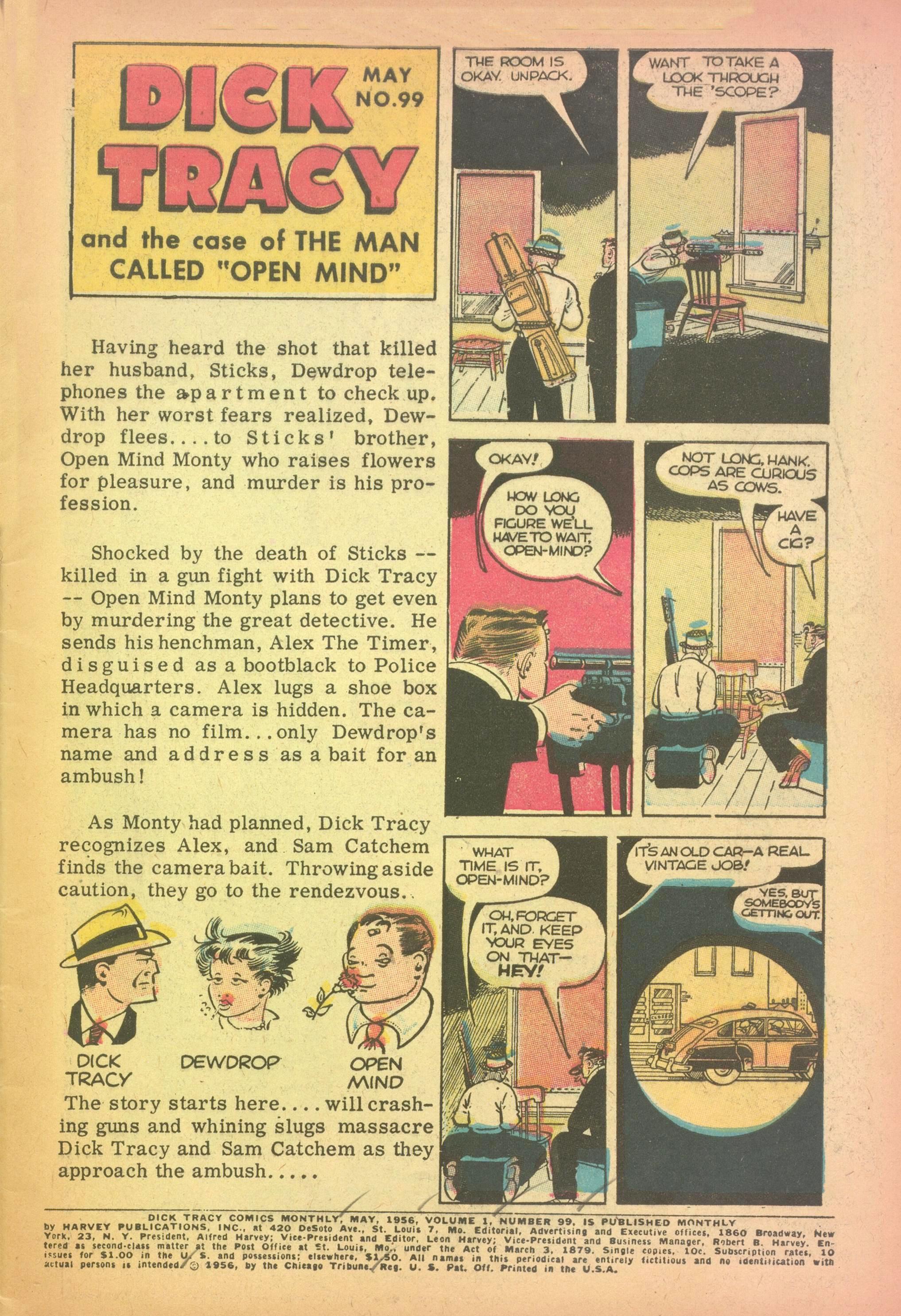 Read online Dick Tracy comic -  Issue #99 - 3