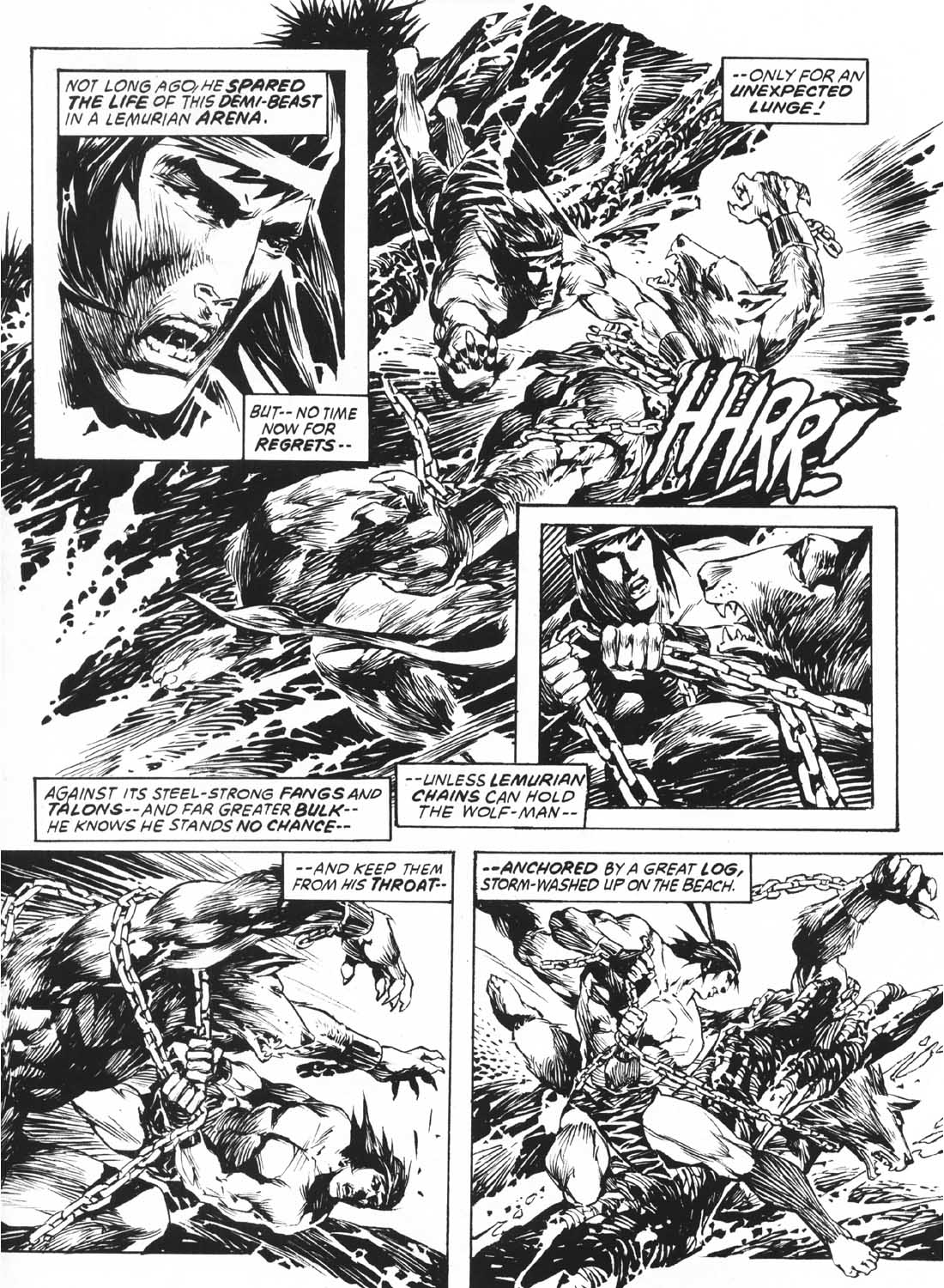 Read online The Savage Sword Of Conan comic -  Issue #232 - 54