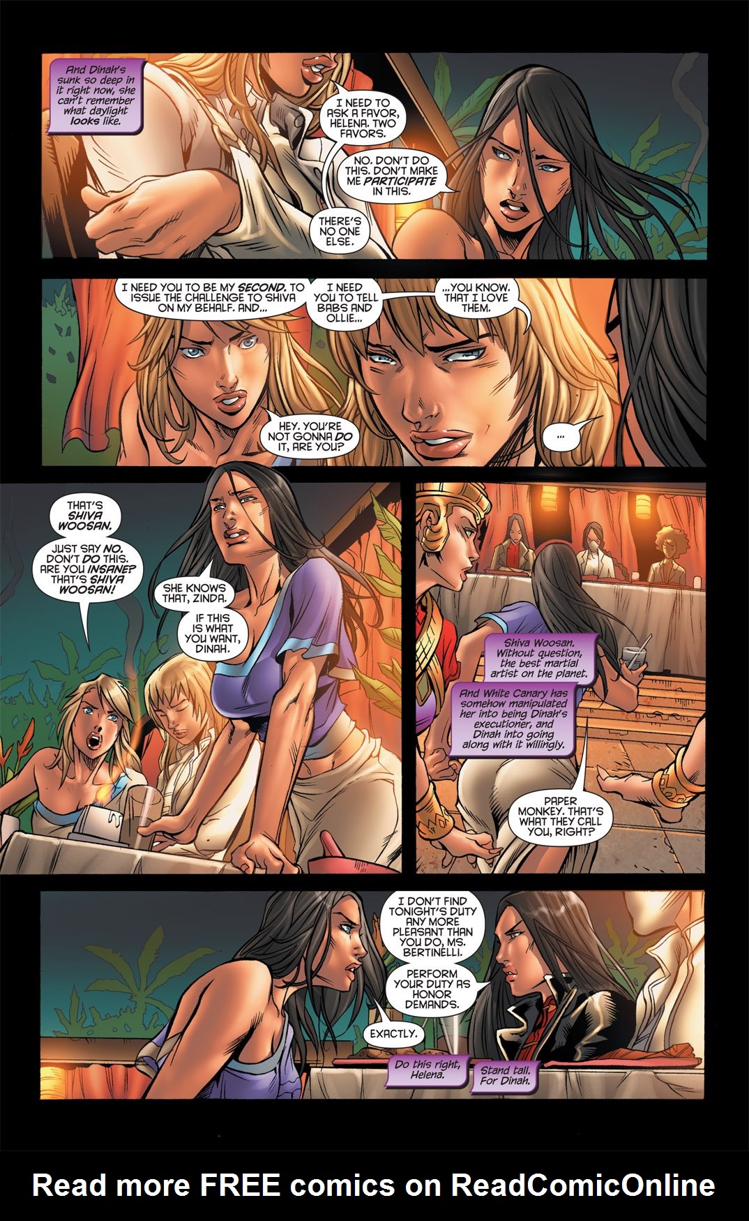 Read online Birds of Prey (2010) comic -  Issue #6 - 11
