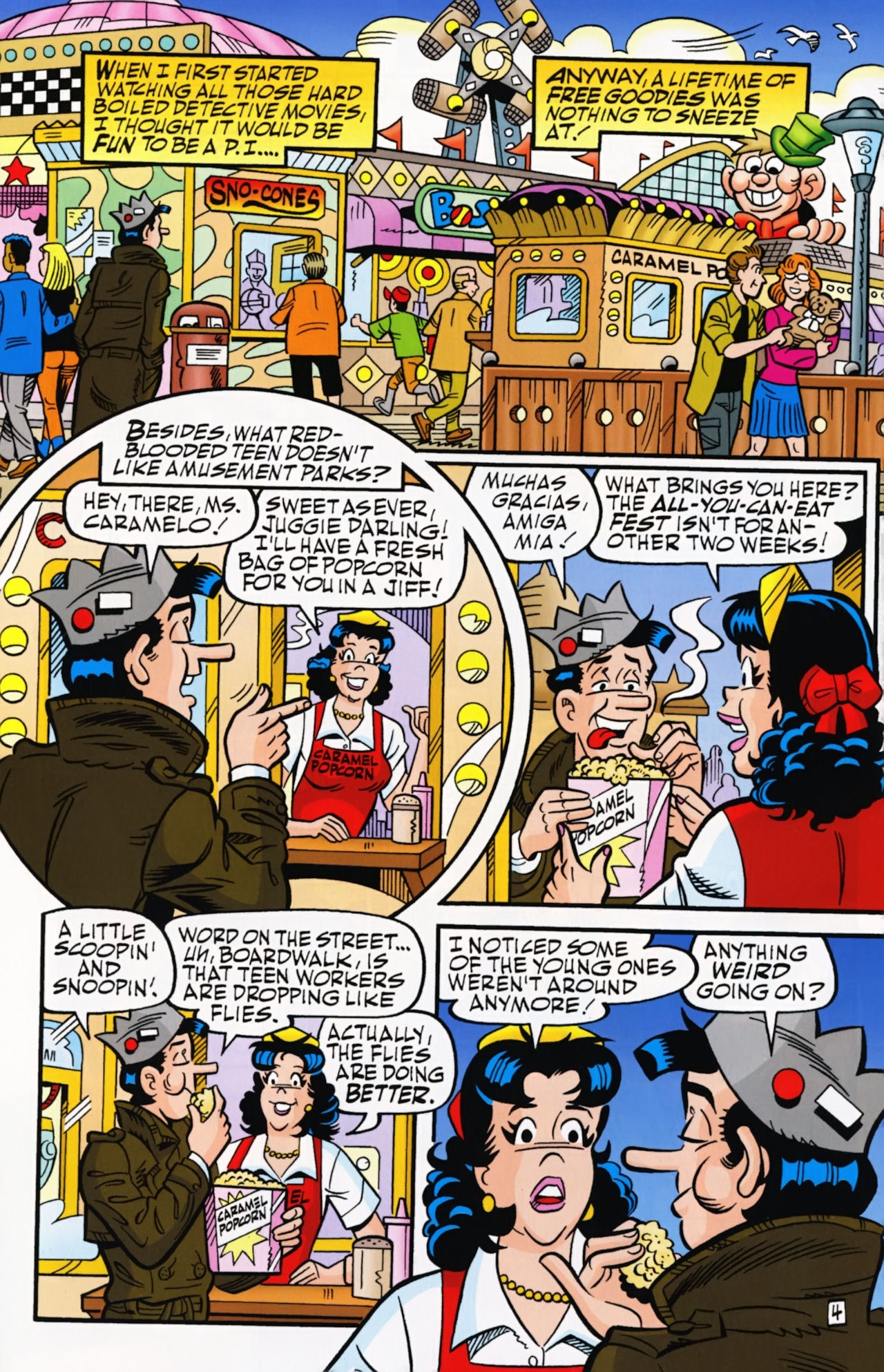 Read online Archie's Pal Jughead Comics comic -  Issue #204 - 6