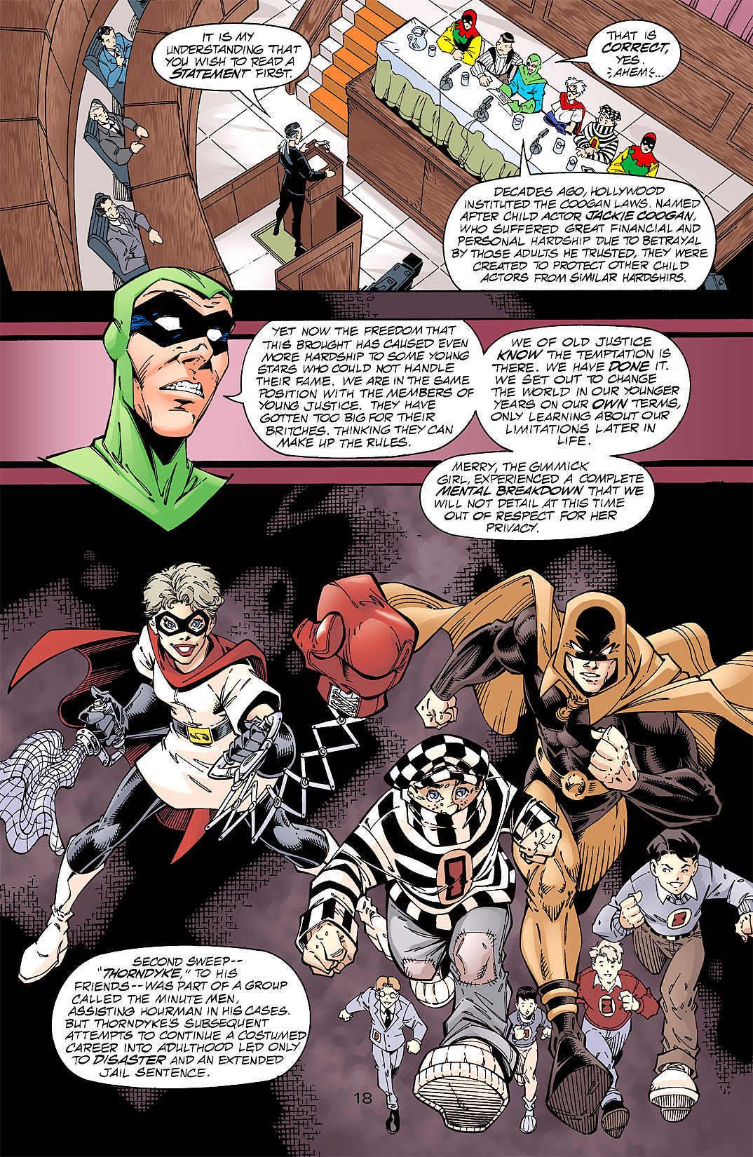 Read online Young Justice (1998) comic -  Issue #16 - 19