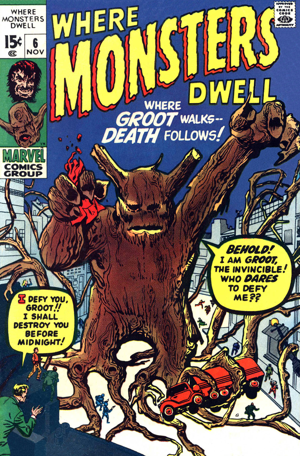 Read online Where Monsters Dwell (1970) comic -  Issue #6 - 1