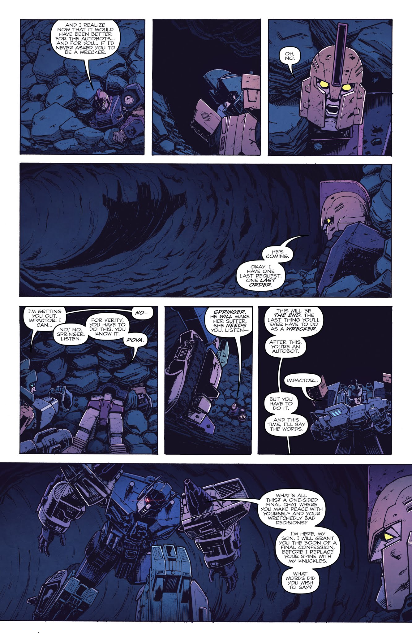 Read online Transformers: Requiem of the Wreckers comic -  Issue # Full - 34