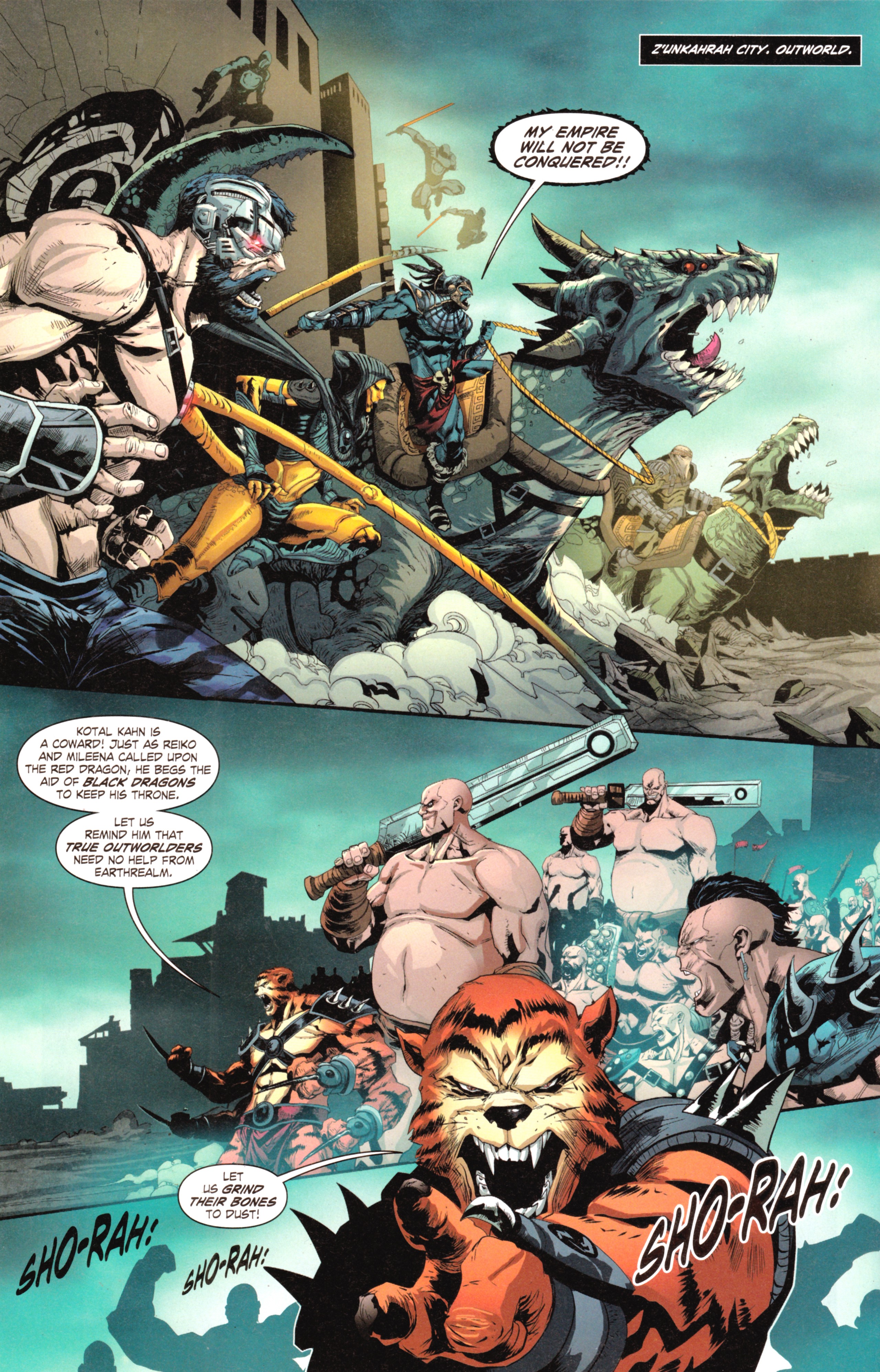 Read online Mortal Kombat X [II] comic -  Issue #7 - 22