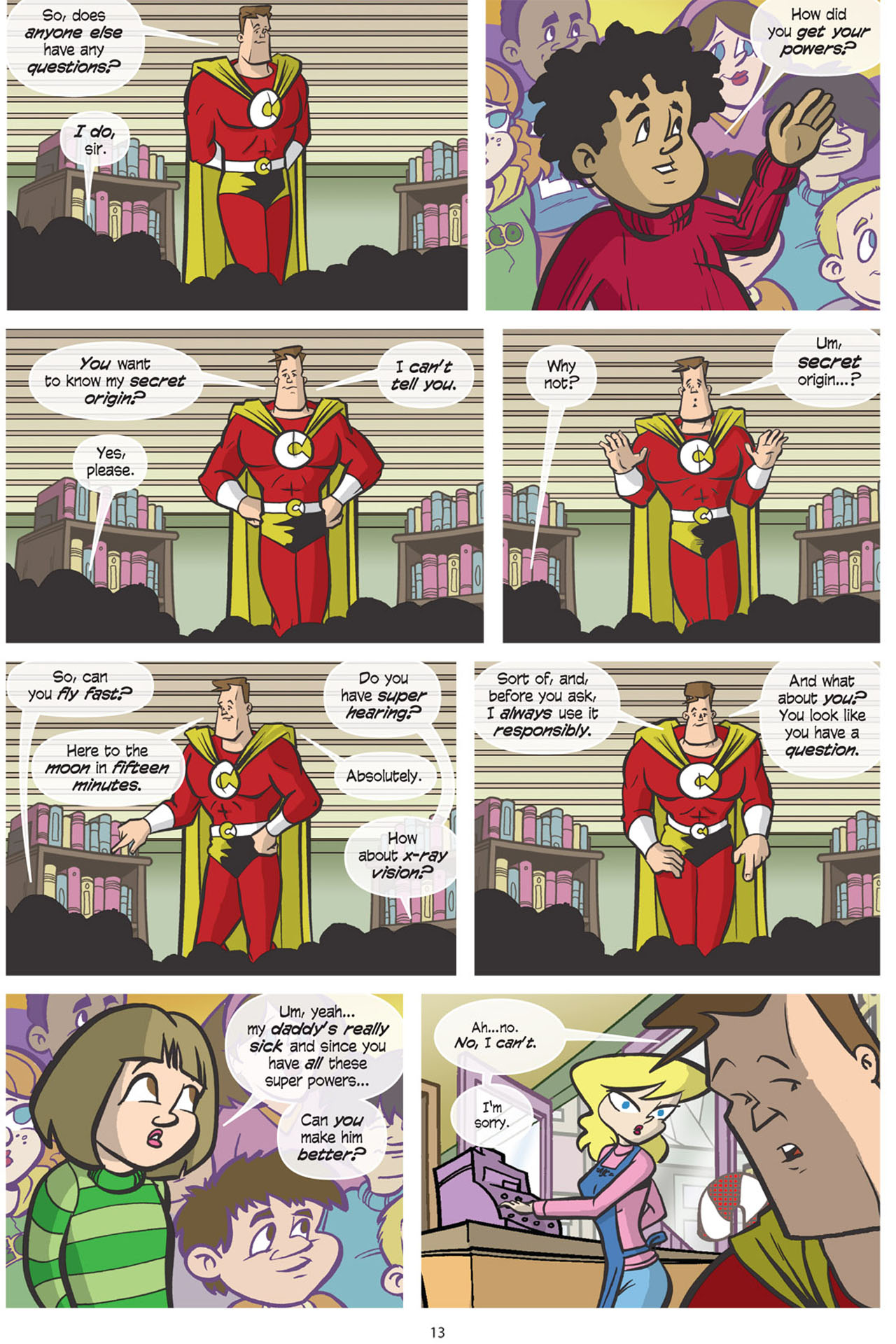Read online Love and Capes comic -  Issue #2 - 14