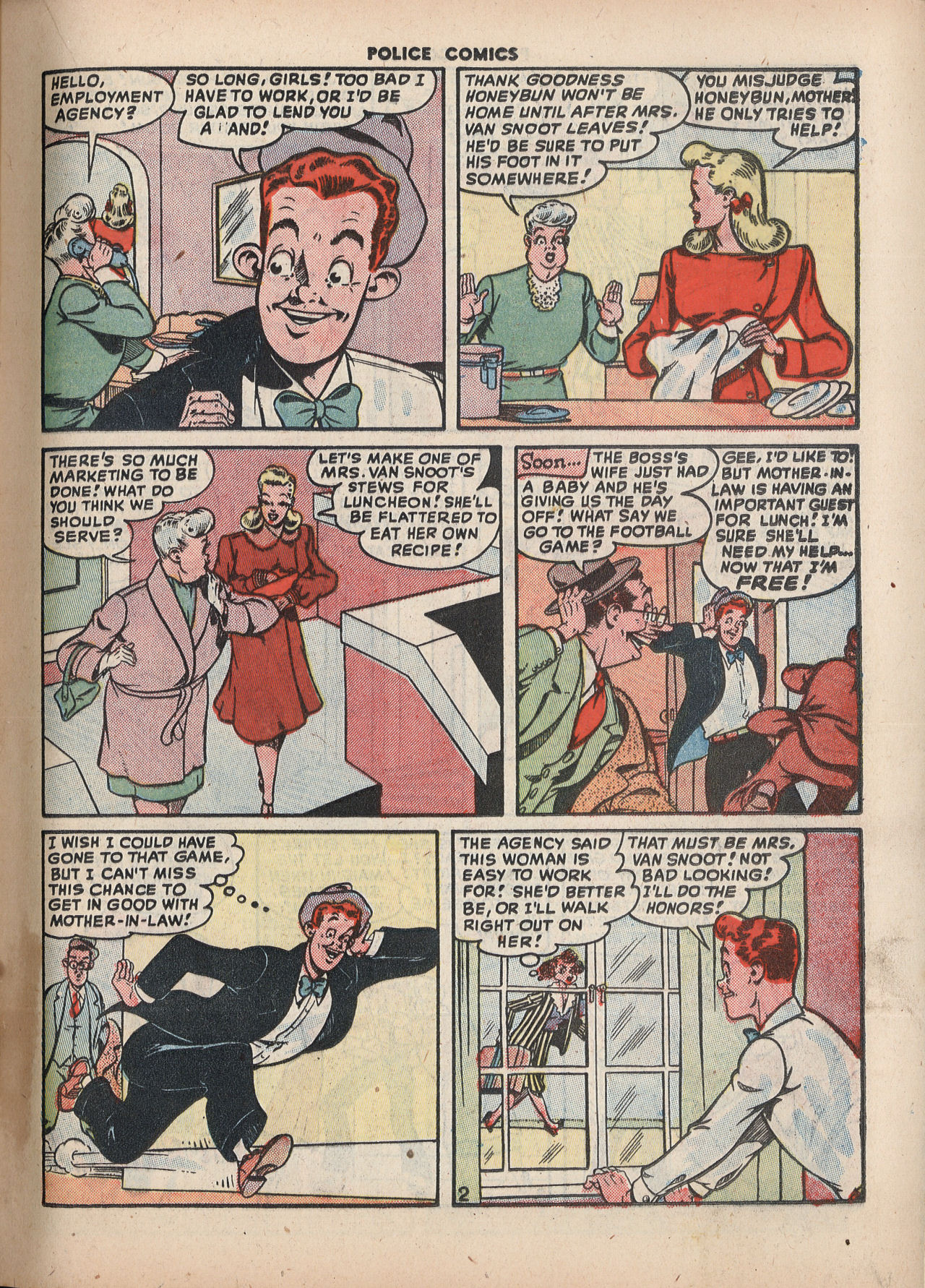 Read online Police Comics comic -  Issue #86 - 21