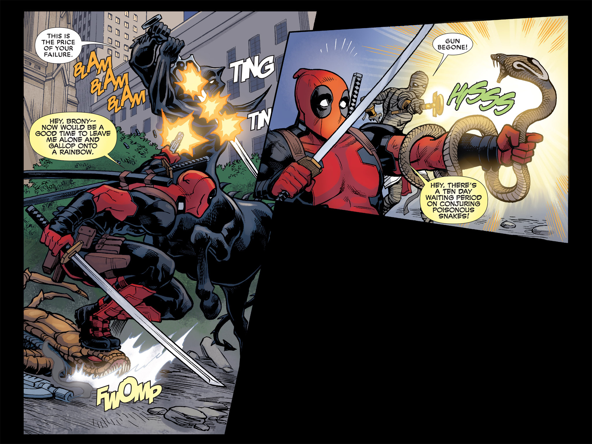Read online Deadpool: The Gauntlet Infinite Comic comic -  Issue #10 - 5