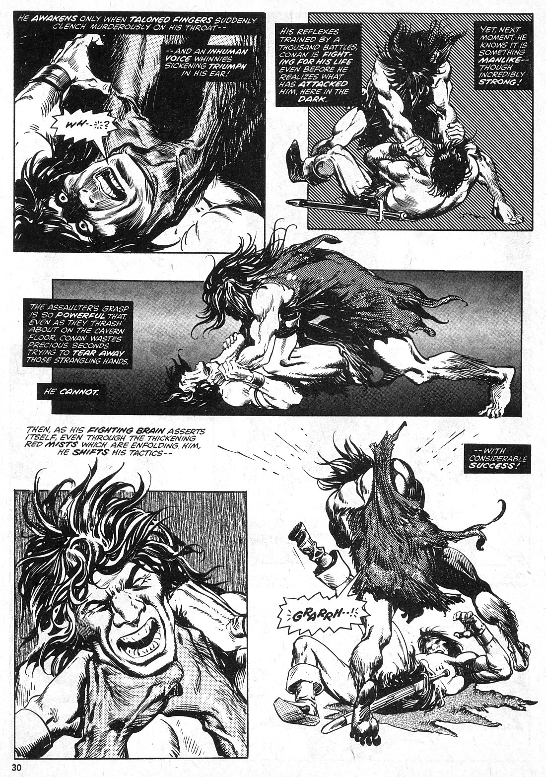 The Savage Sword Of Conan Issue #28 #29 - English 30