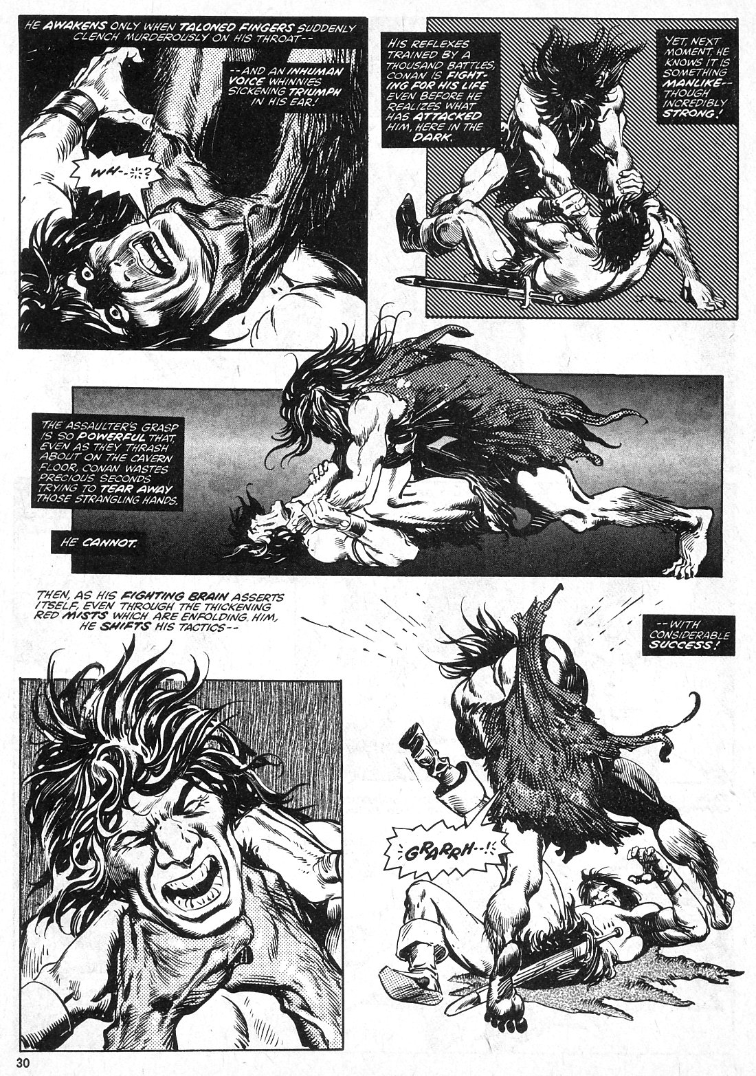 Read online The Savage Sword Of Conan comic -  Issue #28 - 30