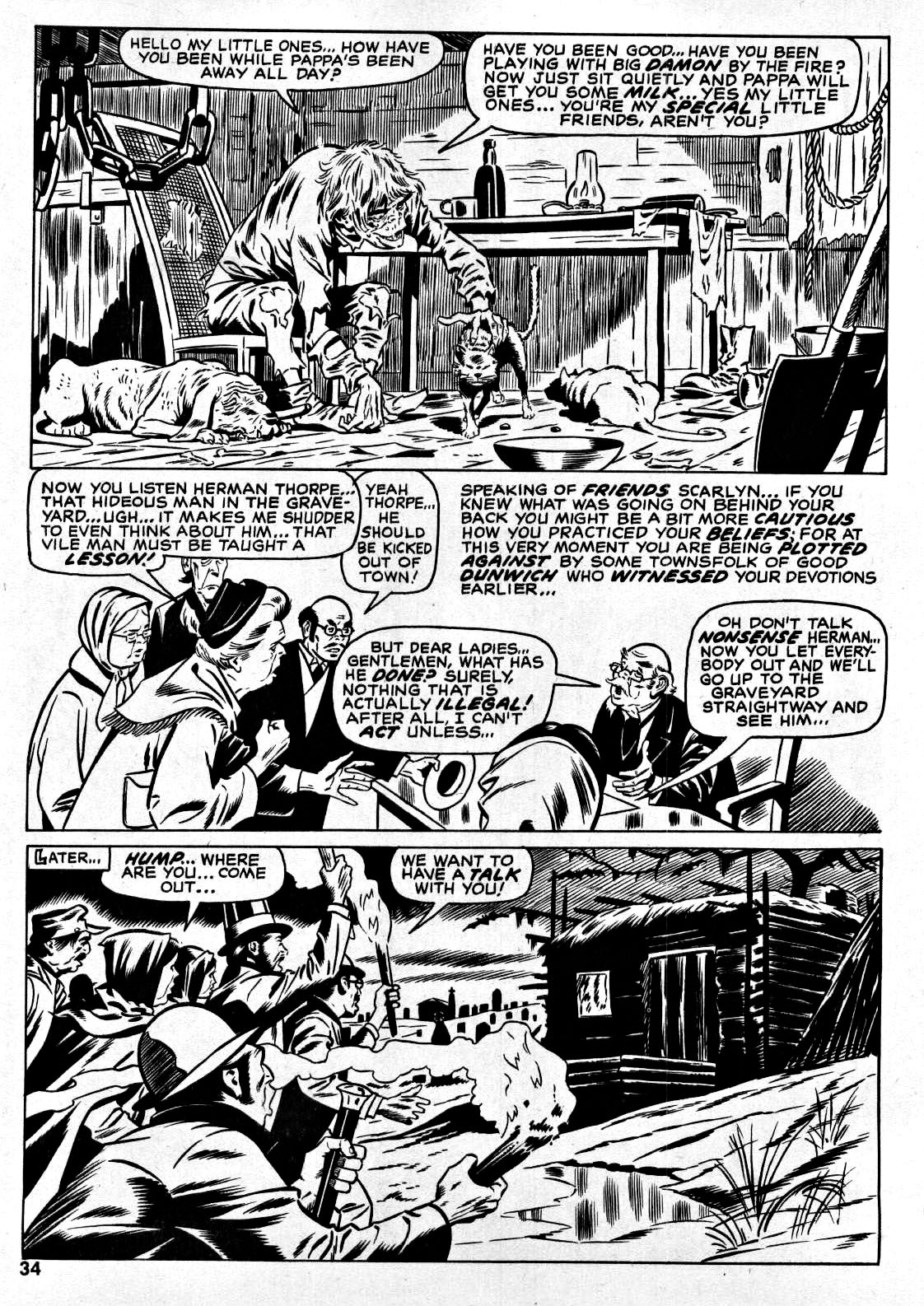 Read online Nightmare (1970) comic -  Issue #8 - 33