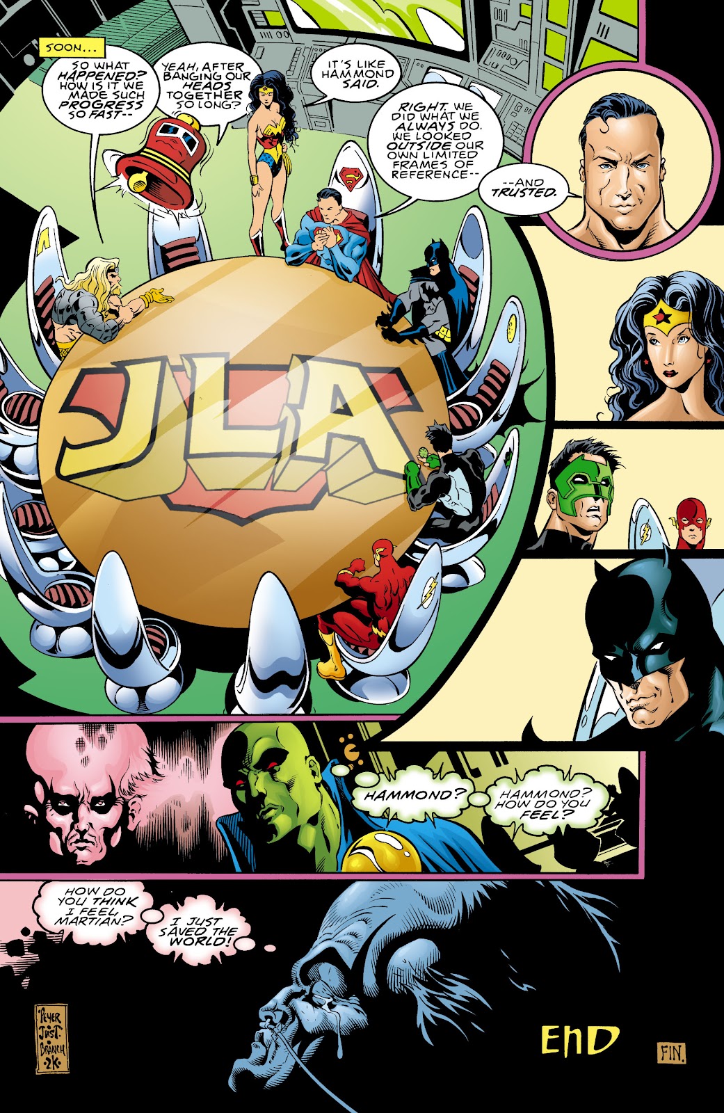 Justice Leagues: JLA issue Full - Page 22