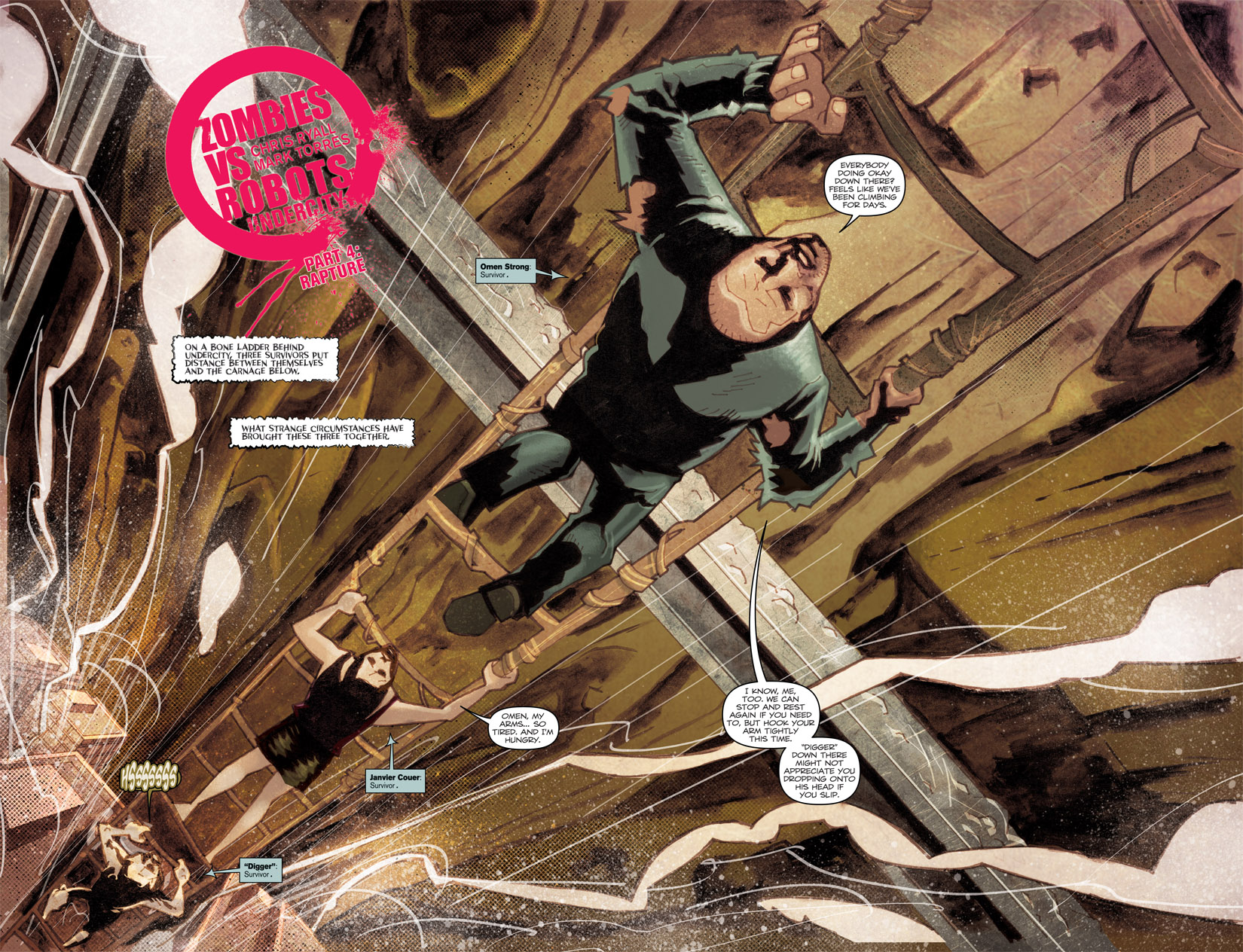 Read online Zombies vs Robots: Undercity comic -  Issue #4 - 6