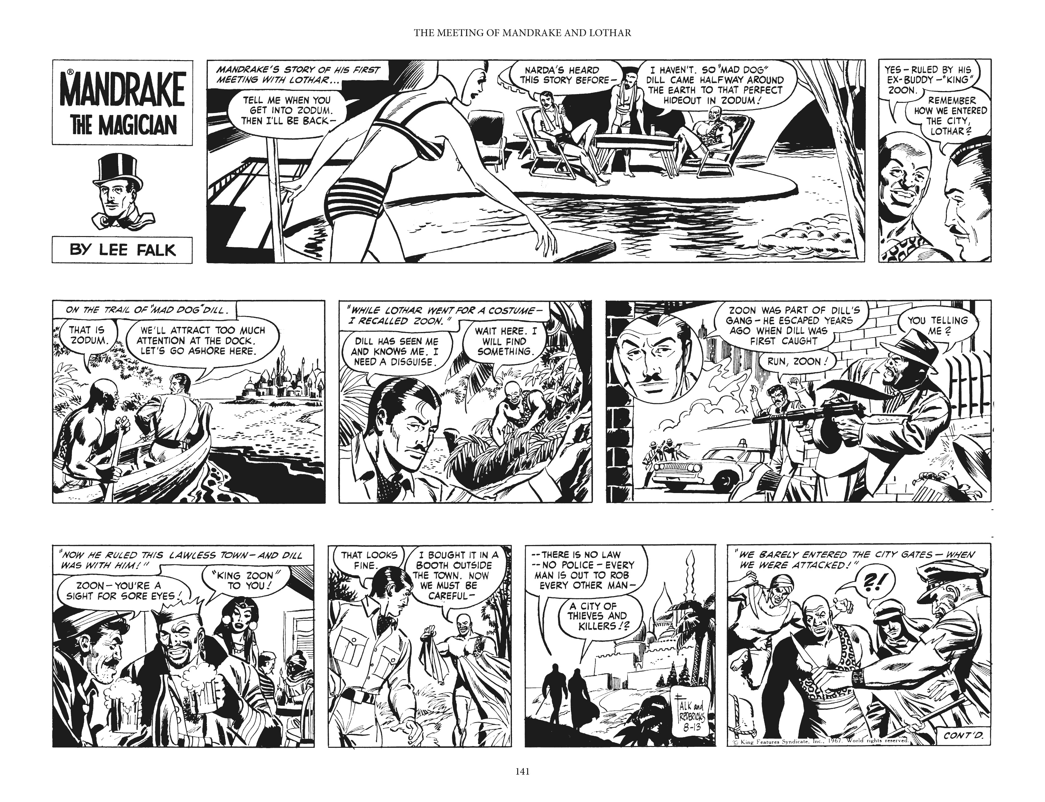 Read online Mandrake the Magician: The Fred Fredricks Sundays comic -  Issue # TPB (Part 2) - 42