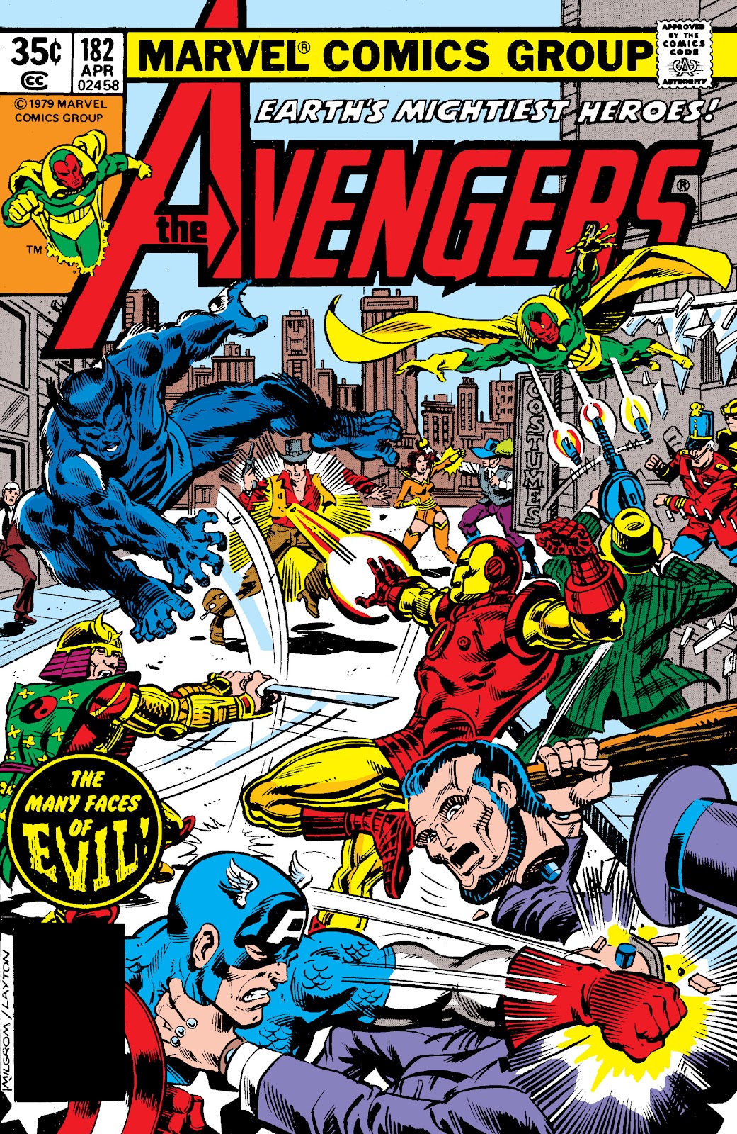 The Avengers (1963) 182 Page 1