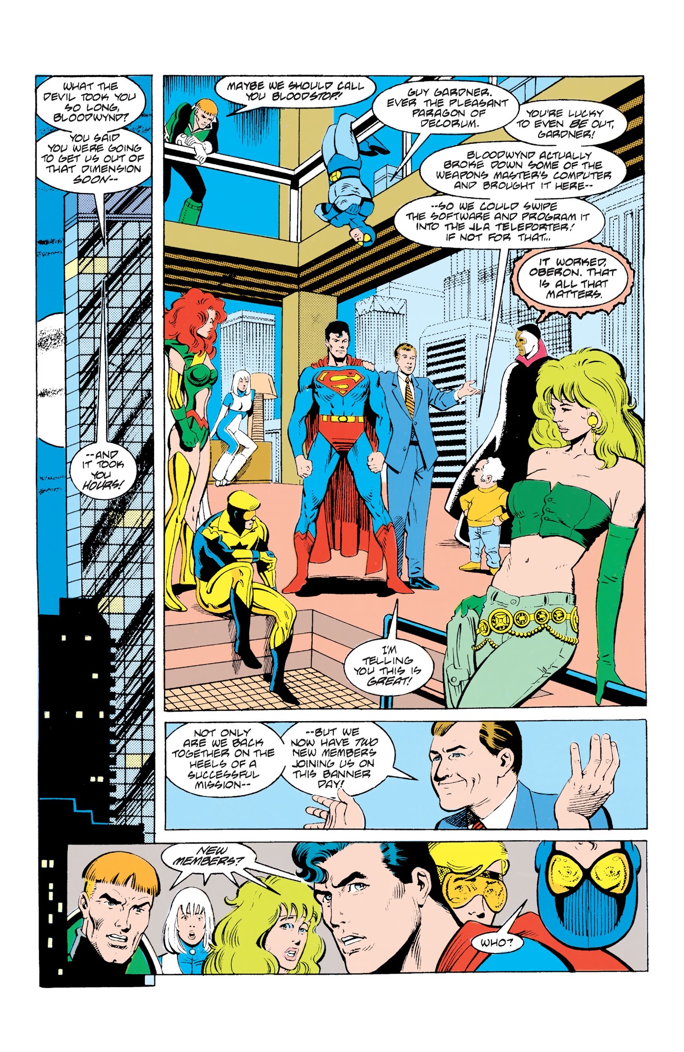 Read online Superman & The Justice League America comic -  Issue #1 - 86