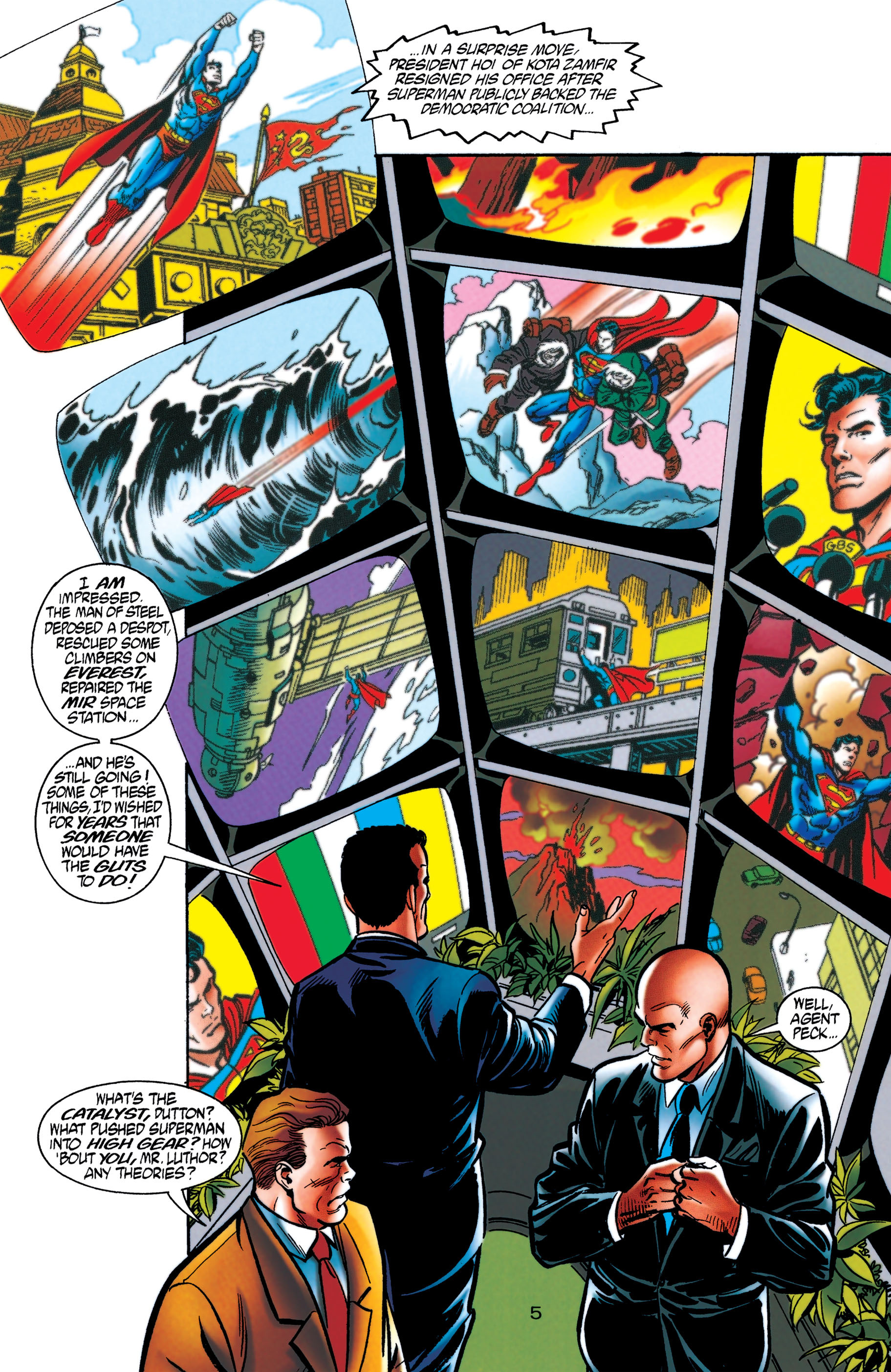 Read online Adventures of Superman (1987) comic -  Issue #565 - 6