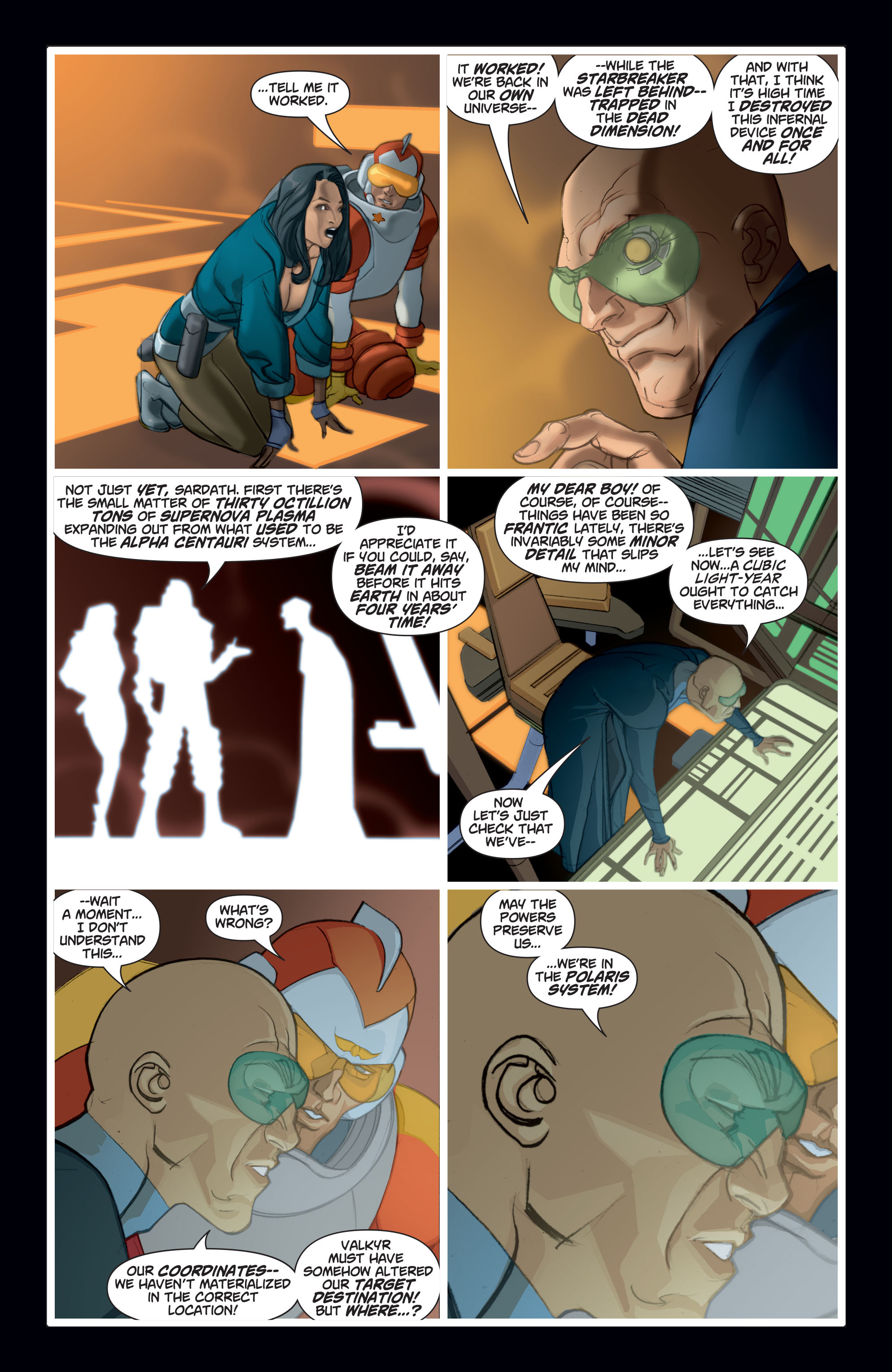 Read online Adam Strange (2004) comic -  Issue #8 - 20