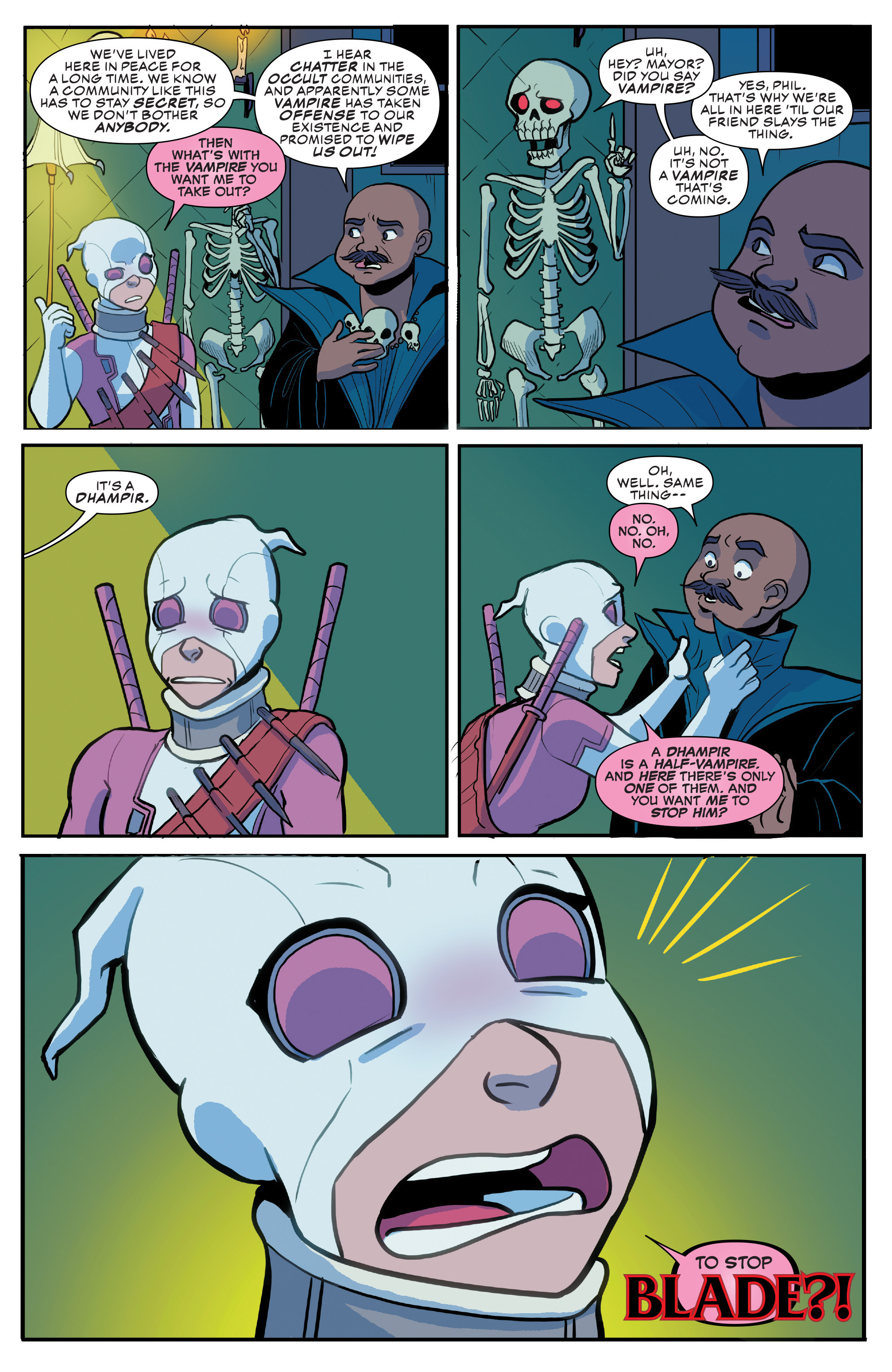 Read online The Unbelievable Gwenpool comic -  Issue #11 - 16