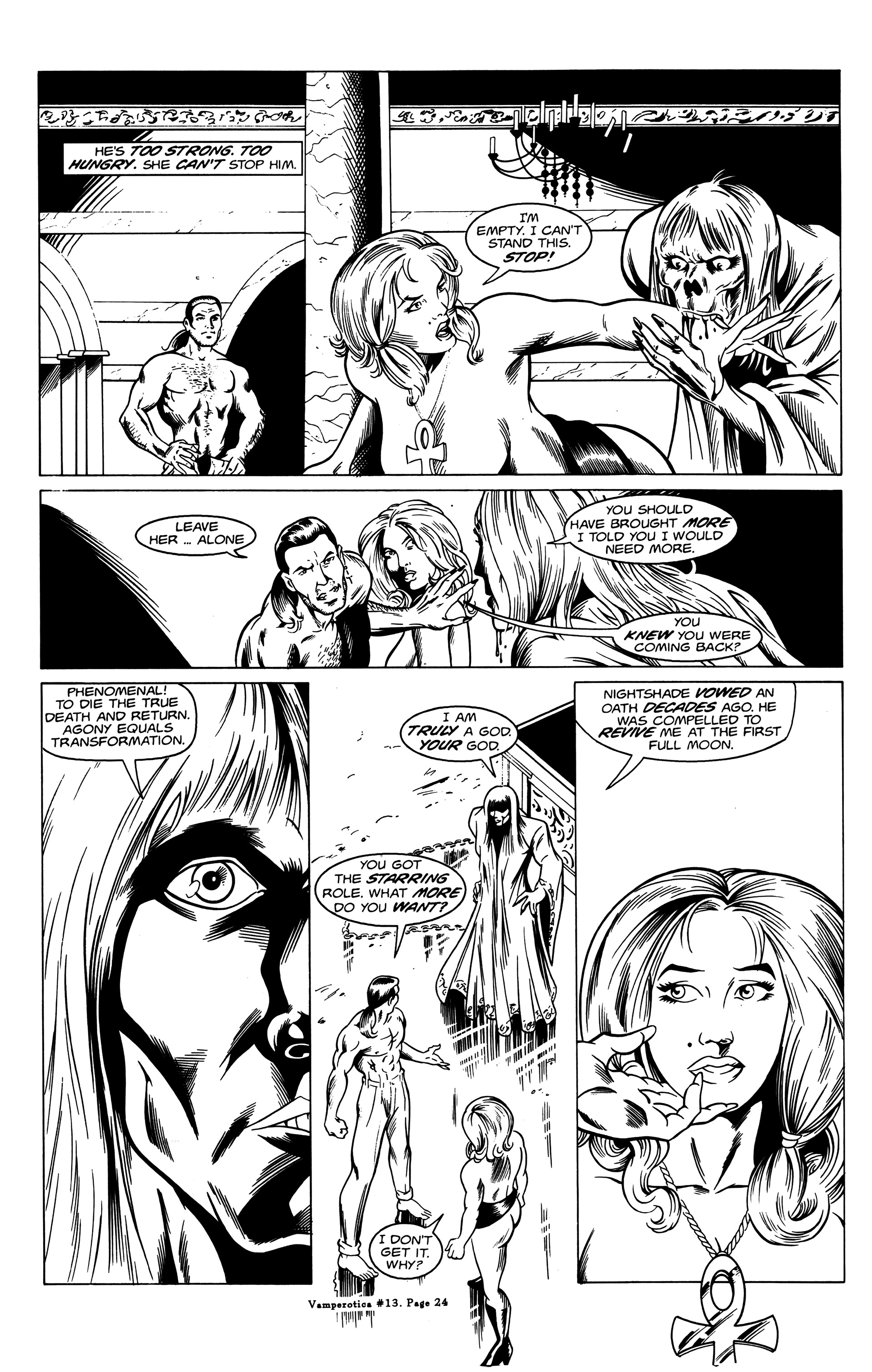 Read online Vamperotica comic -  Issue #13 - 26