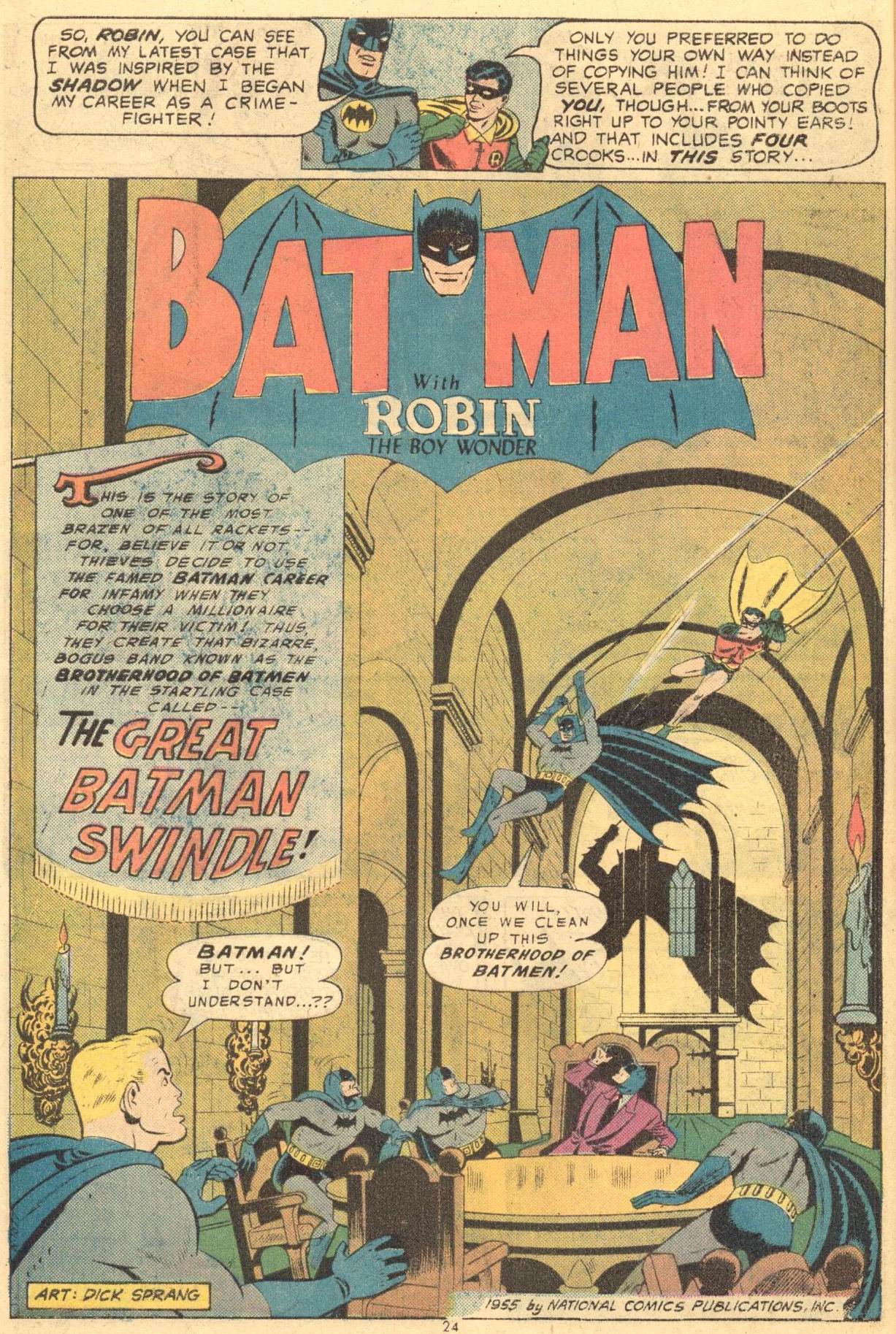 Read online Batman (1940) comic -  Issue #259 - 24