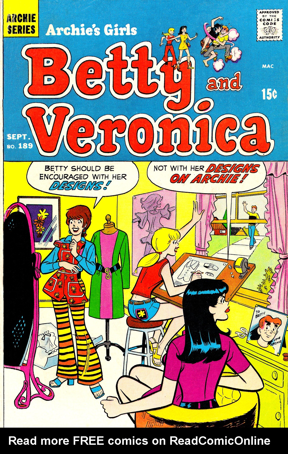 Read online Archie's Girls Betty and Veronica comic -  Issue #189 - 1