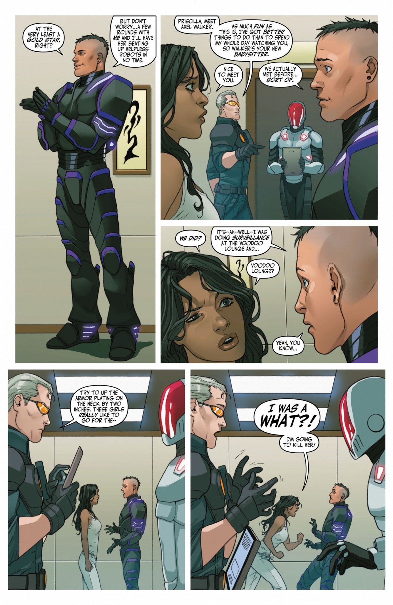 Read online Voodoo (2011) comic -  Issue #9 - 13