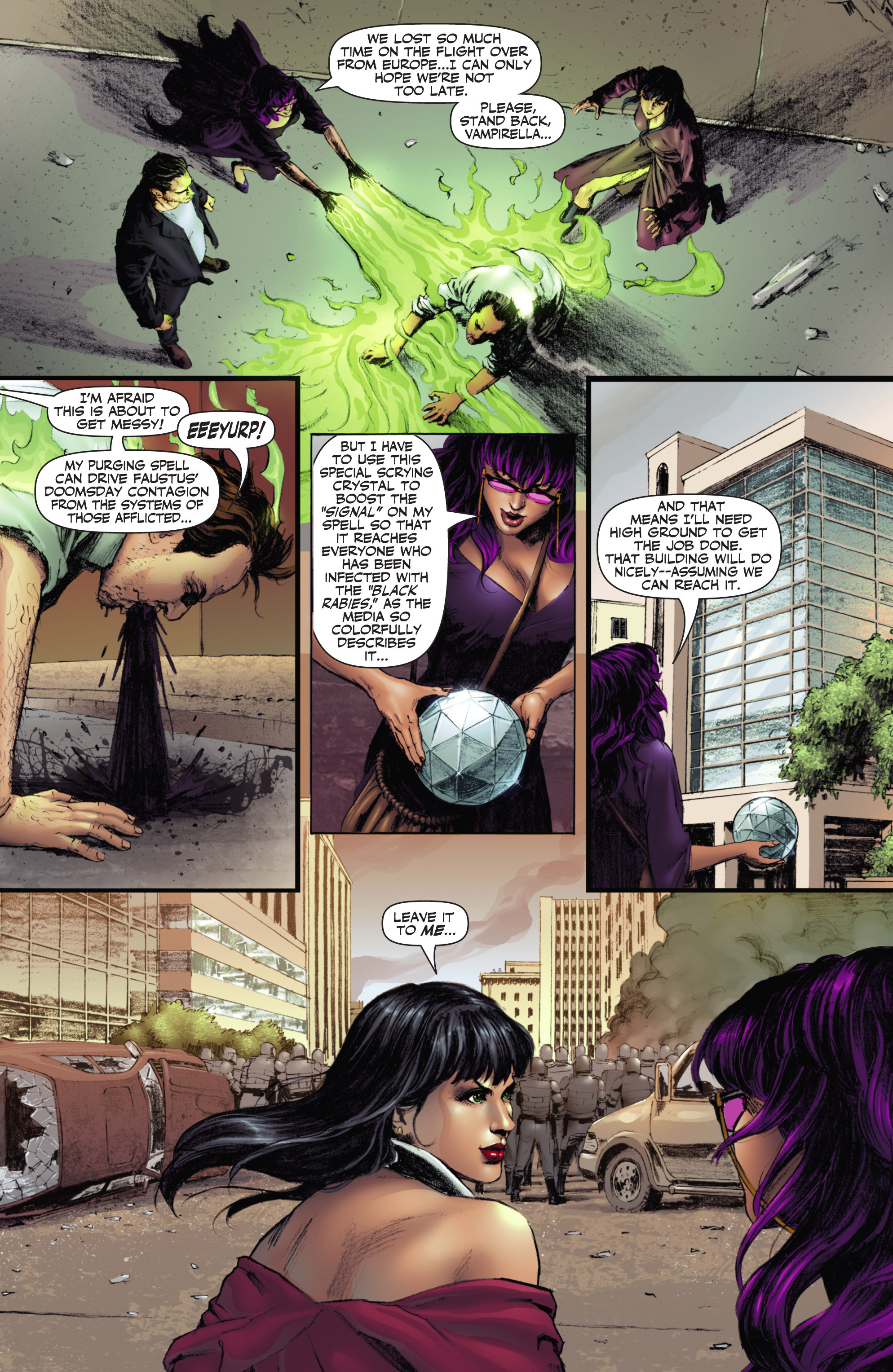 Read online Vampirella (2014) comic -  Issue #10 - 11