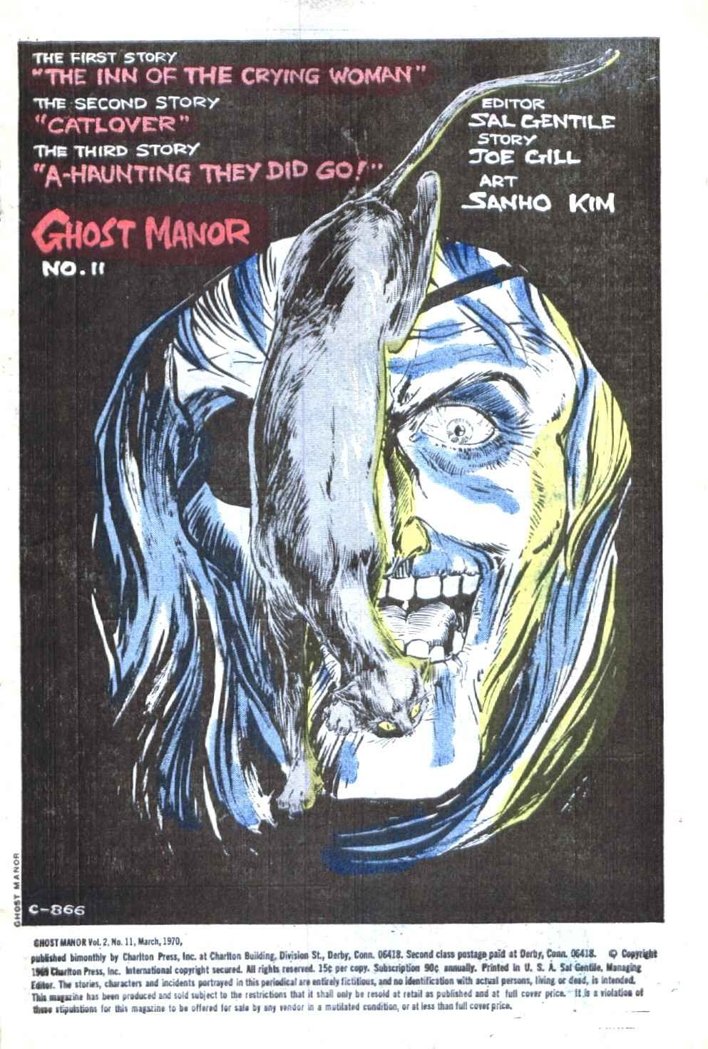 Read online Ghost Manor comic -  Issue #11 - 3