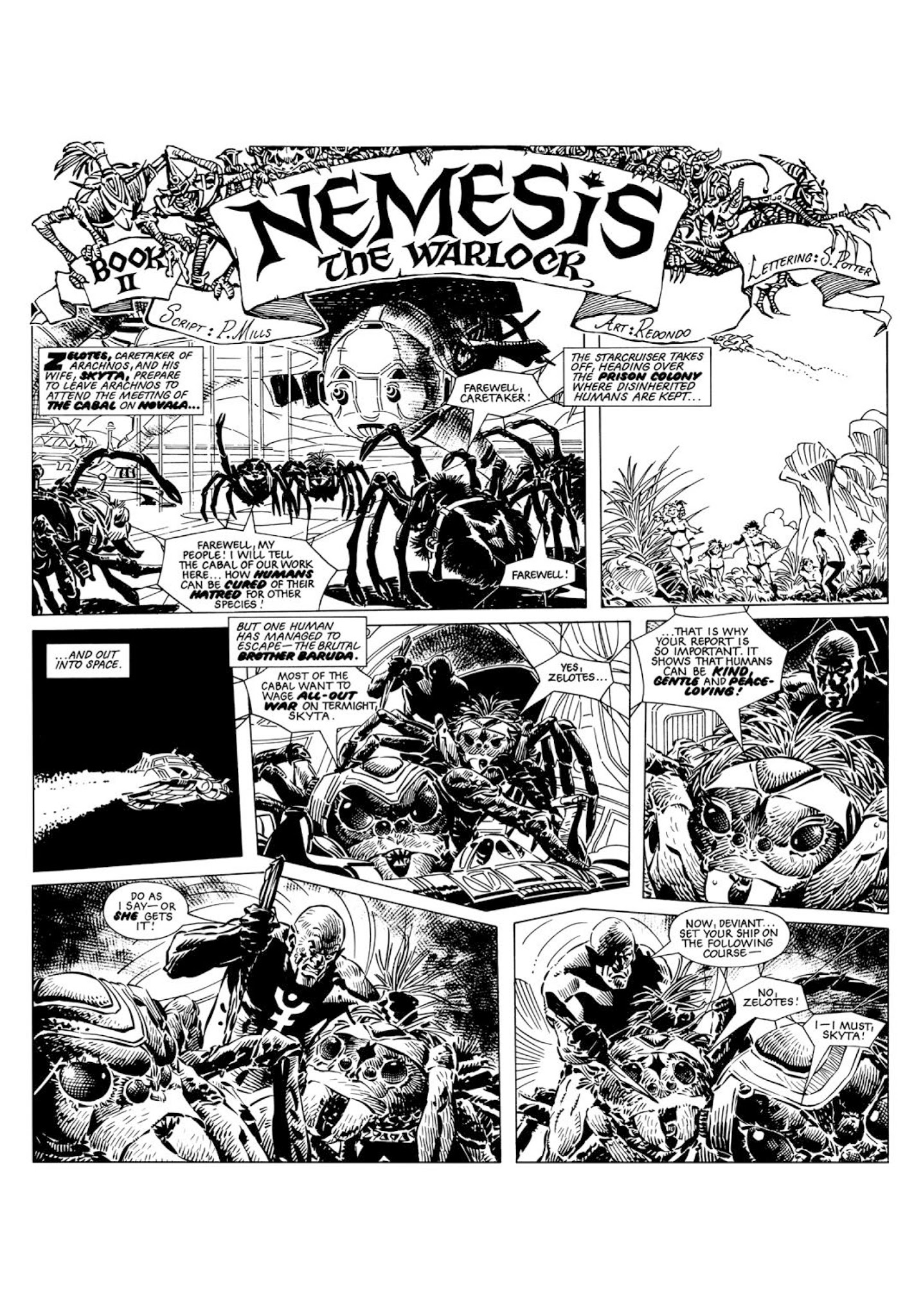 Read online The Complete Nemesis The Warlock comic -  Issue # TPB 1 - 127