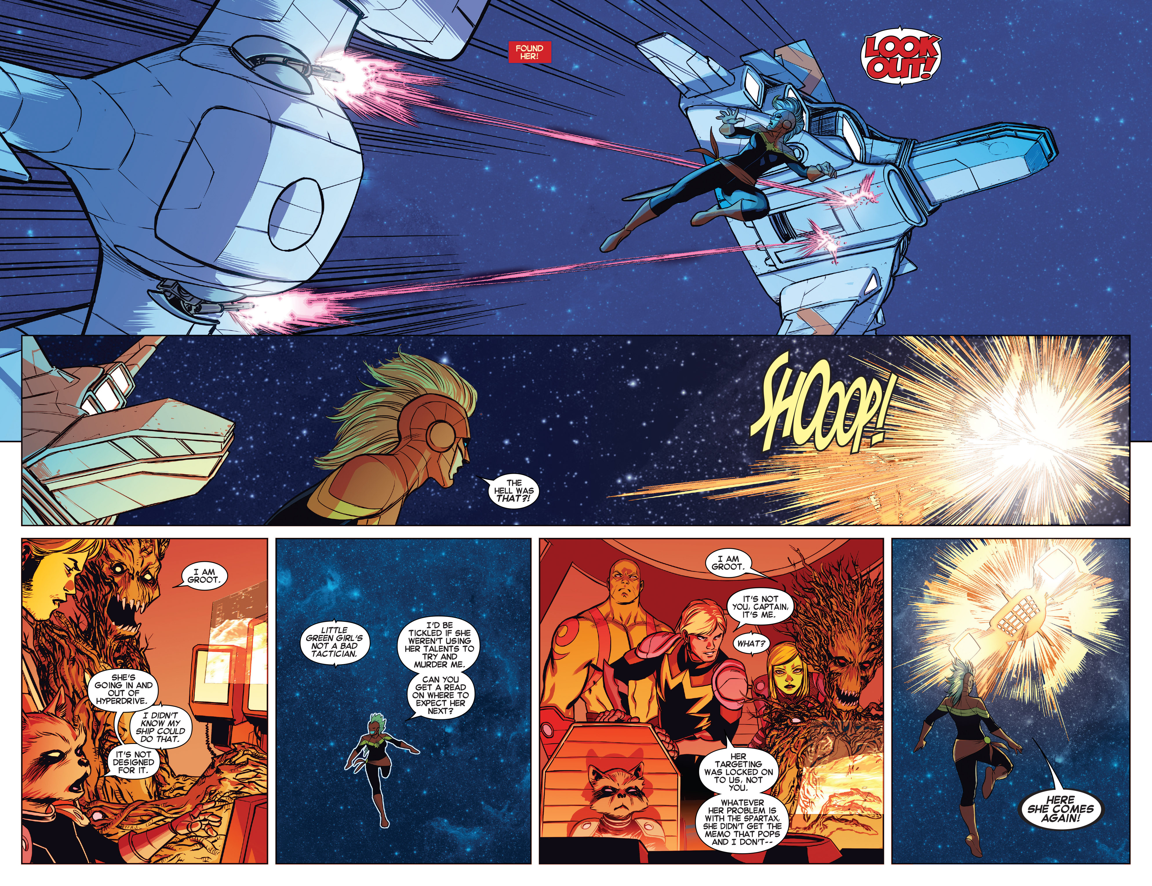 Read online Captain Marvel (2014) comic -  Issue #3 - 4