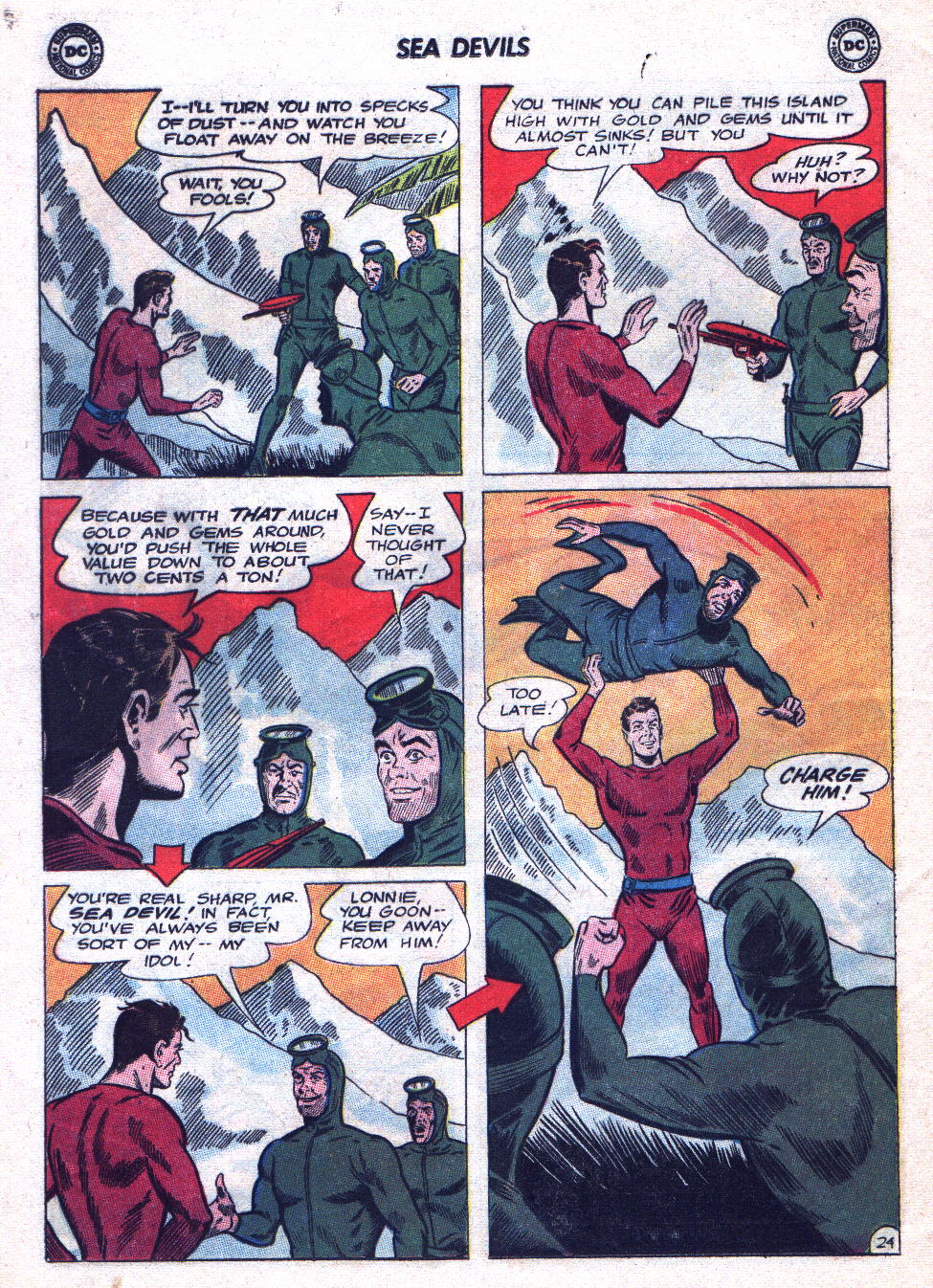Read online Sea Devils comic -  Issue #20 - 32