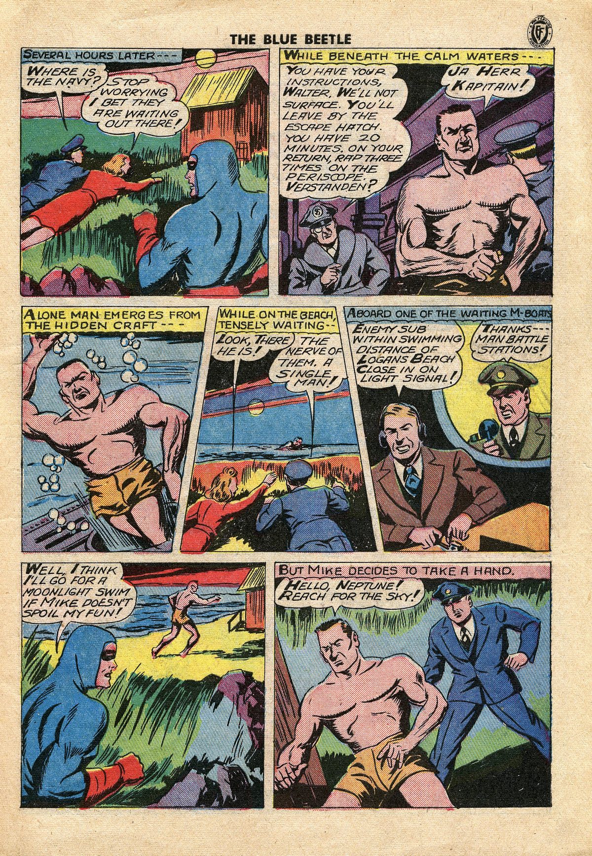 Read online The Blue Beetle comic -  Issue #34 - 10