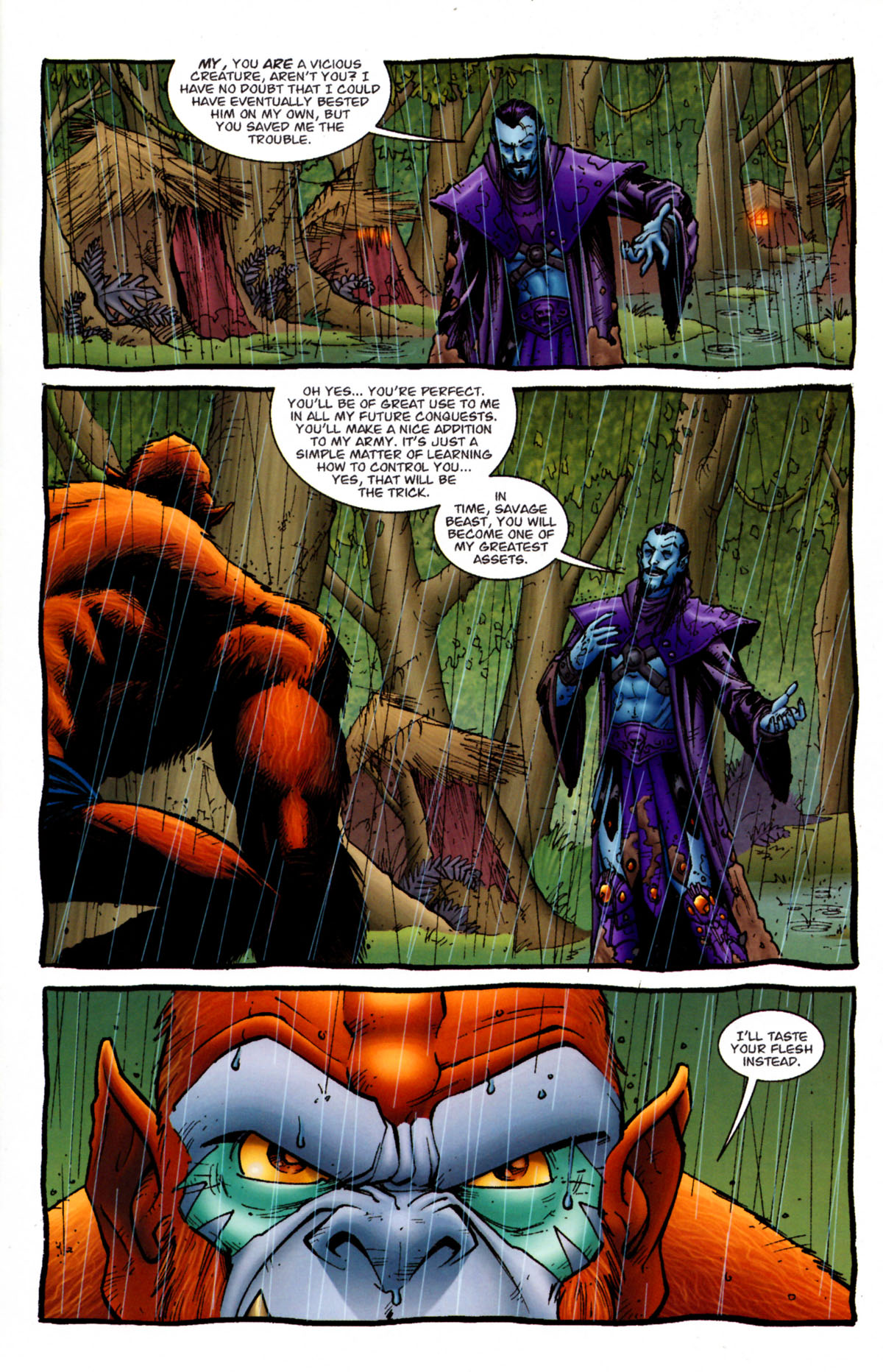 Read online Masters of the Universe: Icons of Evil comic -  Issue # Beastman - 13