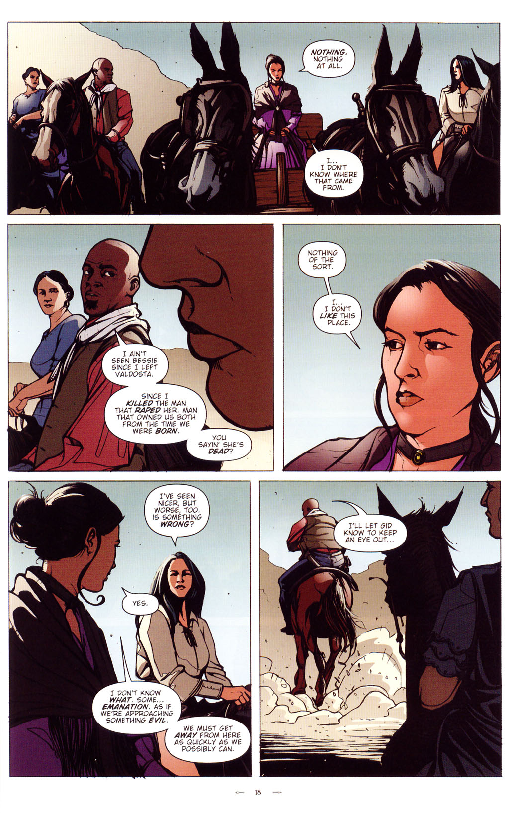 Read online Desperadoes: Banners of Gold comic -  Issue #1 - 20