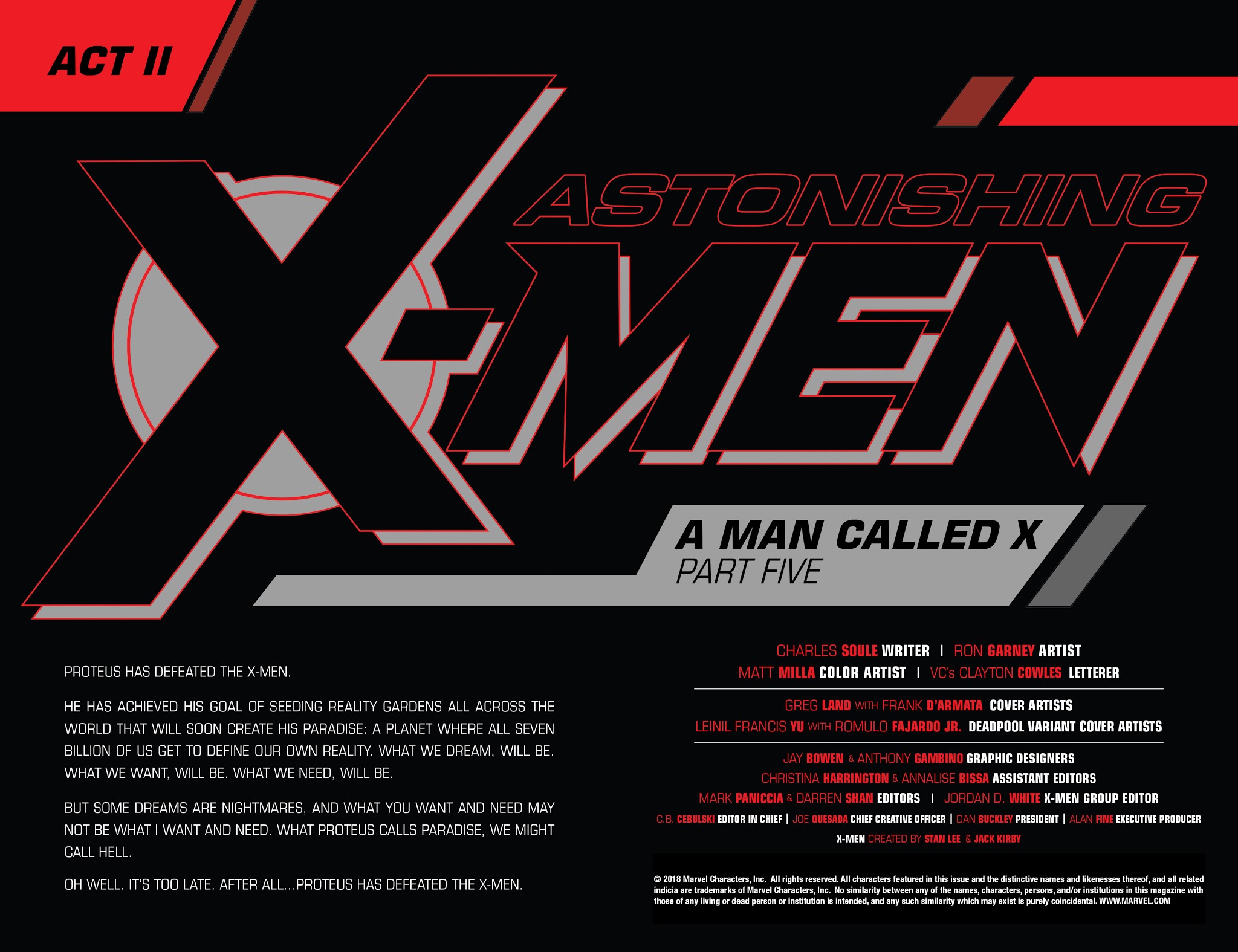 Read online Astonishing X-Men (2017) comic -  Issue #11 - 5