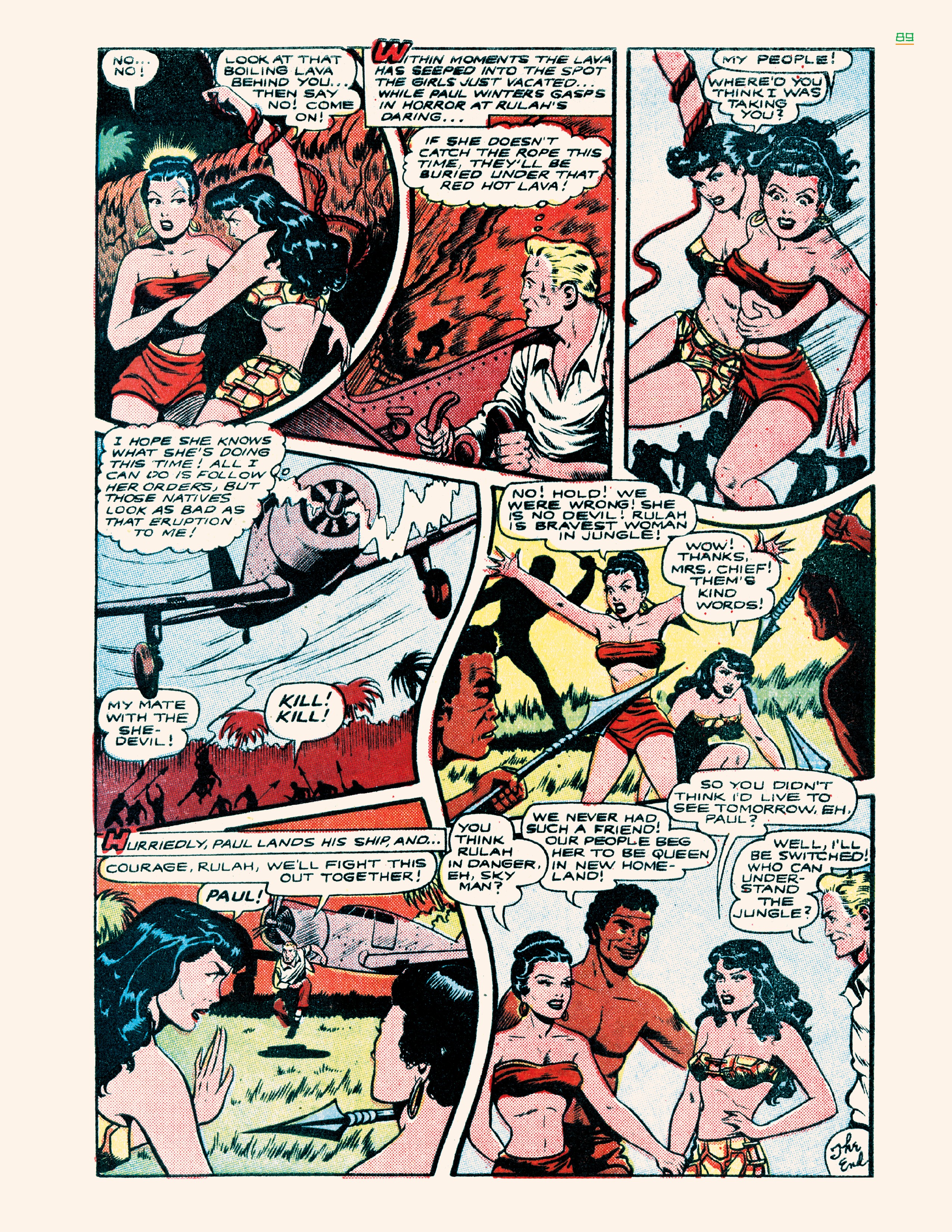 Read online Jungle Girls comic -  Issue # TPB (Part 1) - 89