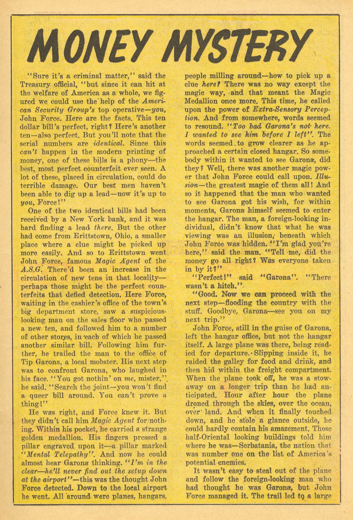 Read online Magic Agent comic -  Issue #3 - 17