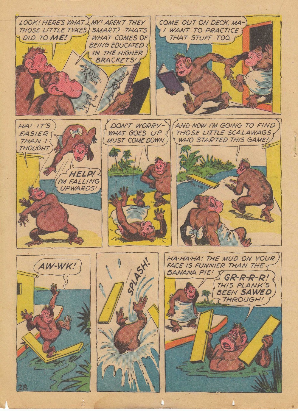 Read online Our Gang Comics comic -  Issue #7 - 30