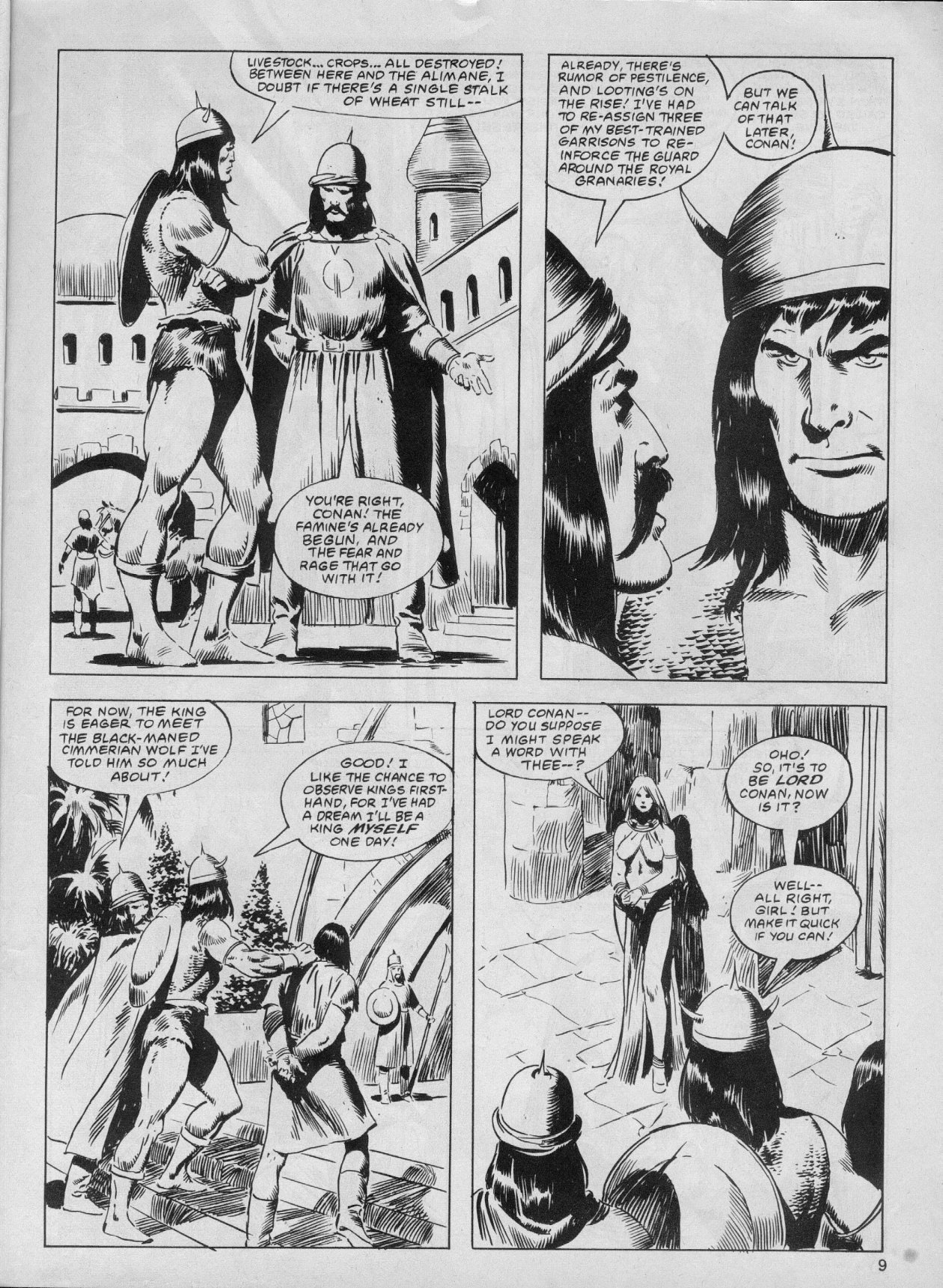 Read online The Savage Sword Of Conan comic -  Issue #61 - 9