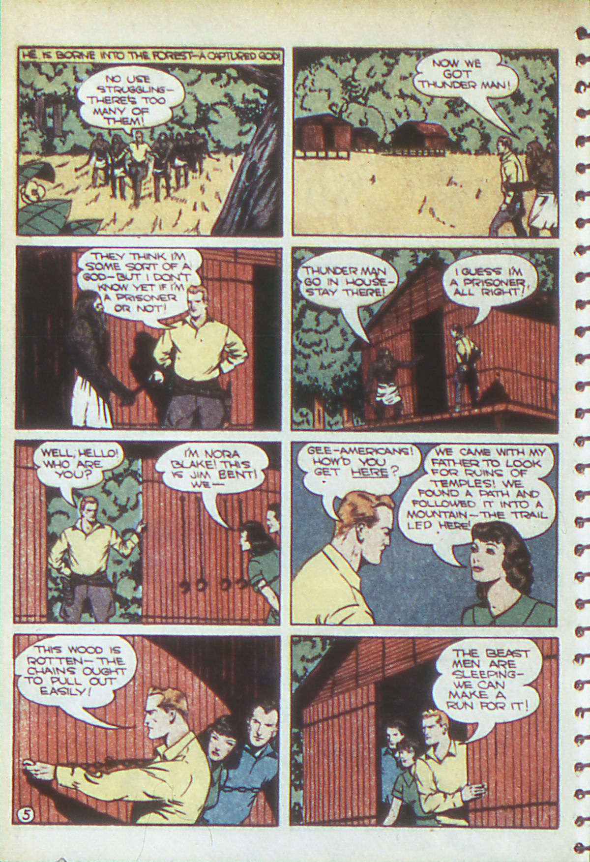 Read online Adventure Comics (1938) comic -  Issue #54 - 37