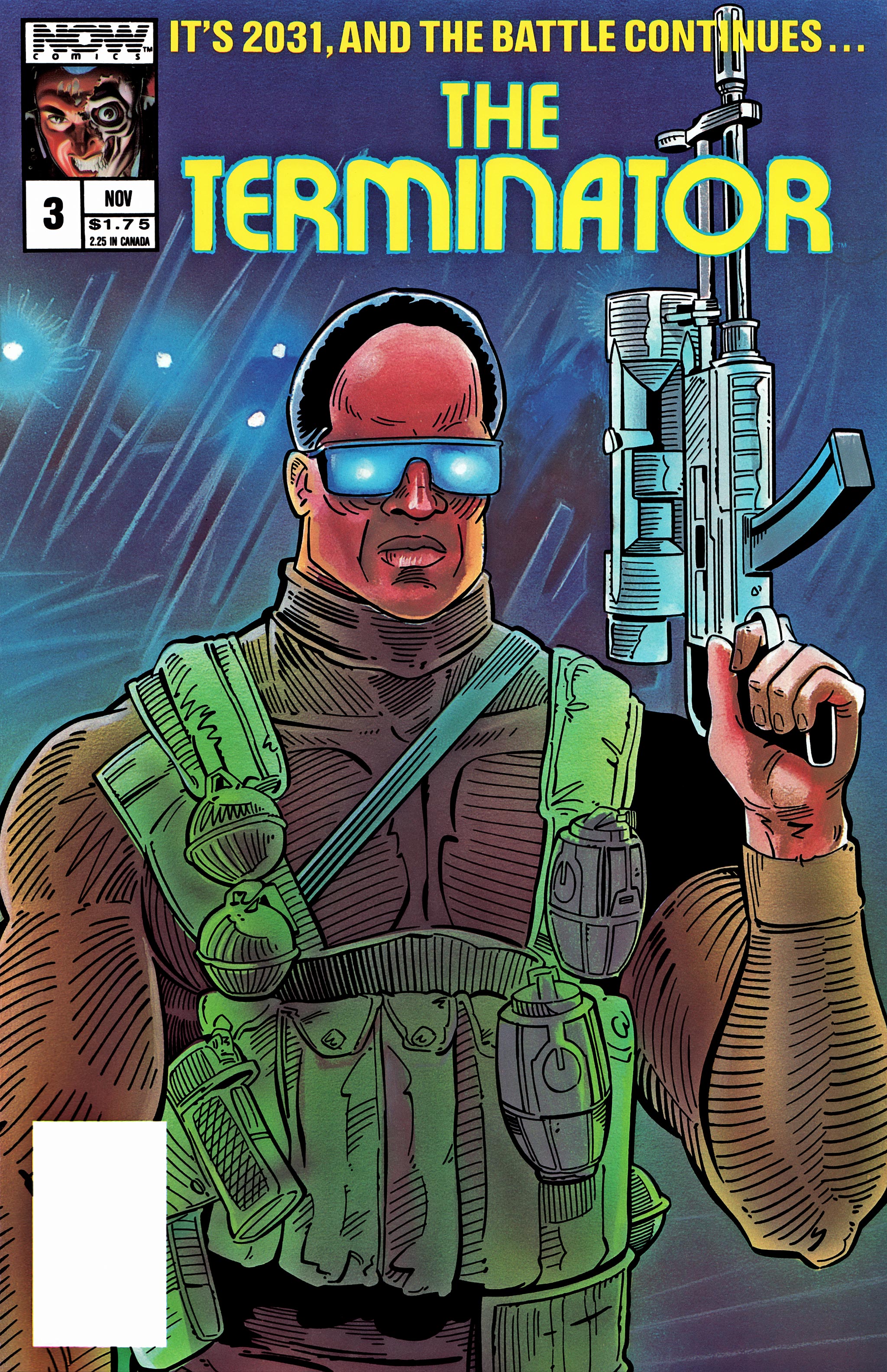 Read online The Terminator (1988) comic -  Issue #3 - 1