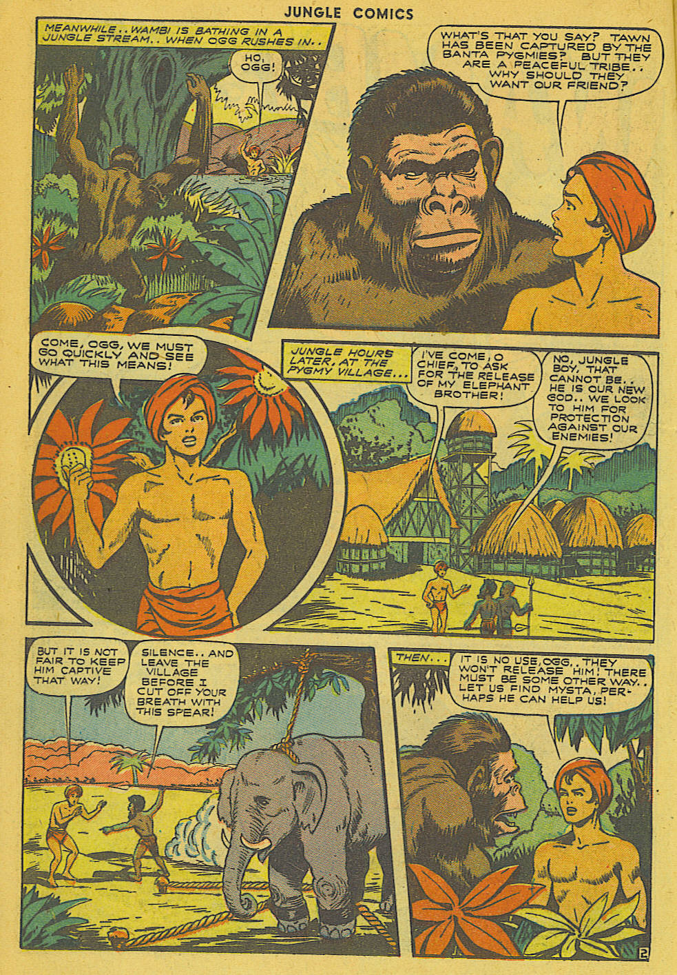 Read online Jungle Comics comic -  Issue #62 - 16